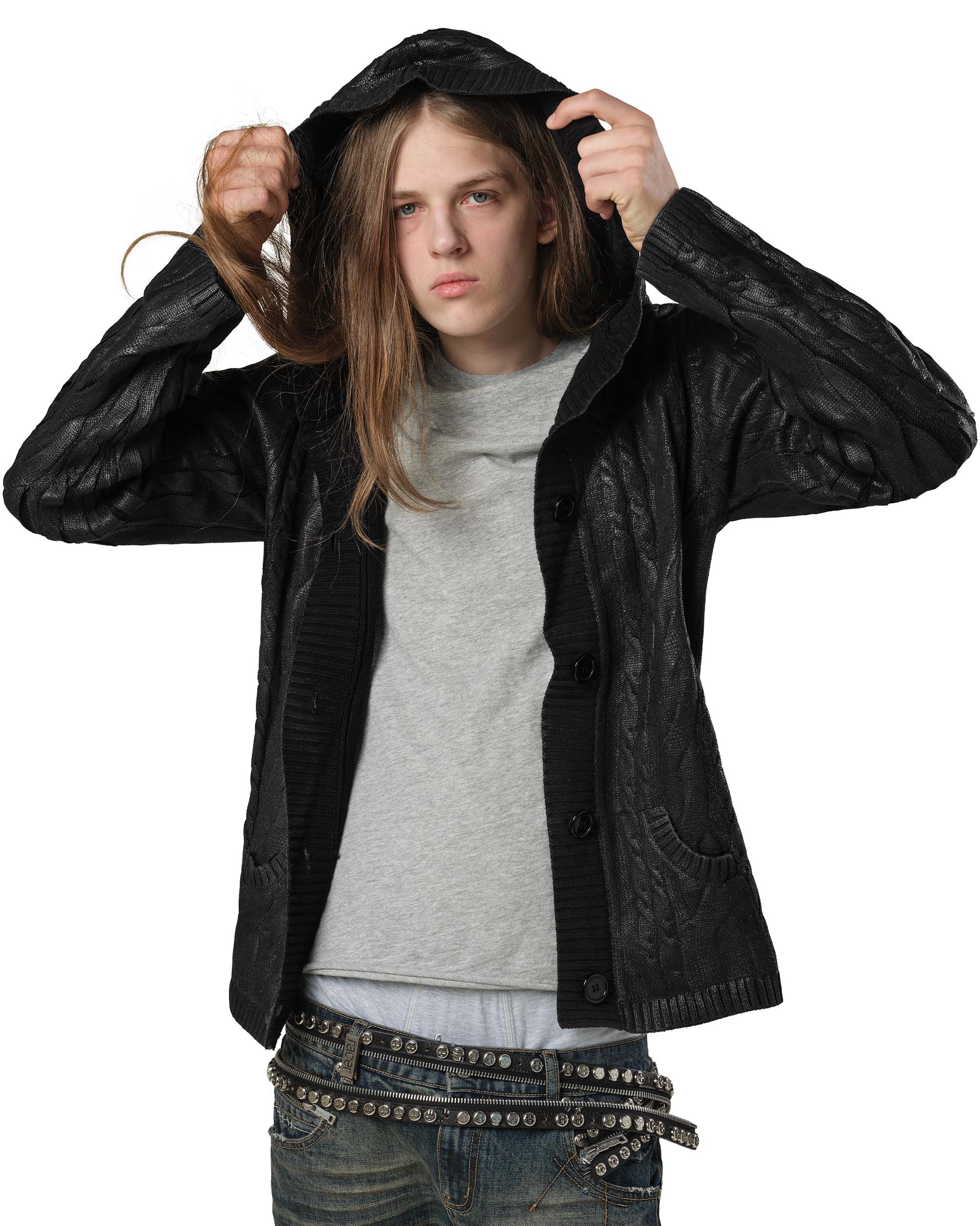 Coated Aran Knit - Image 3