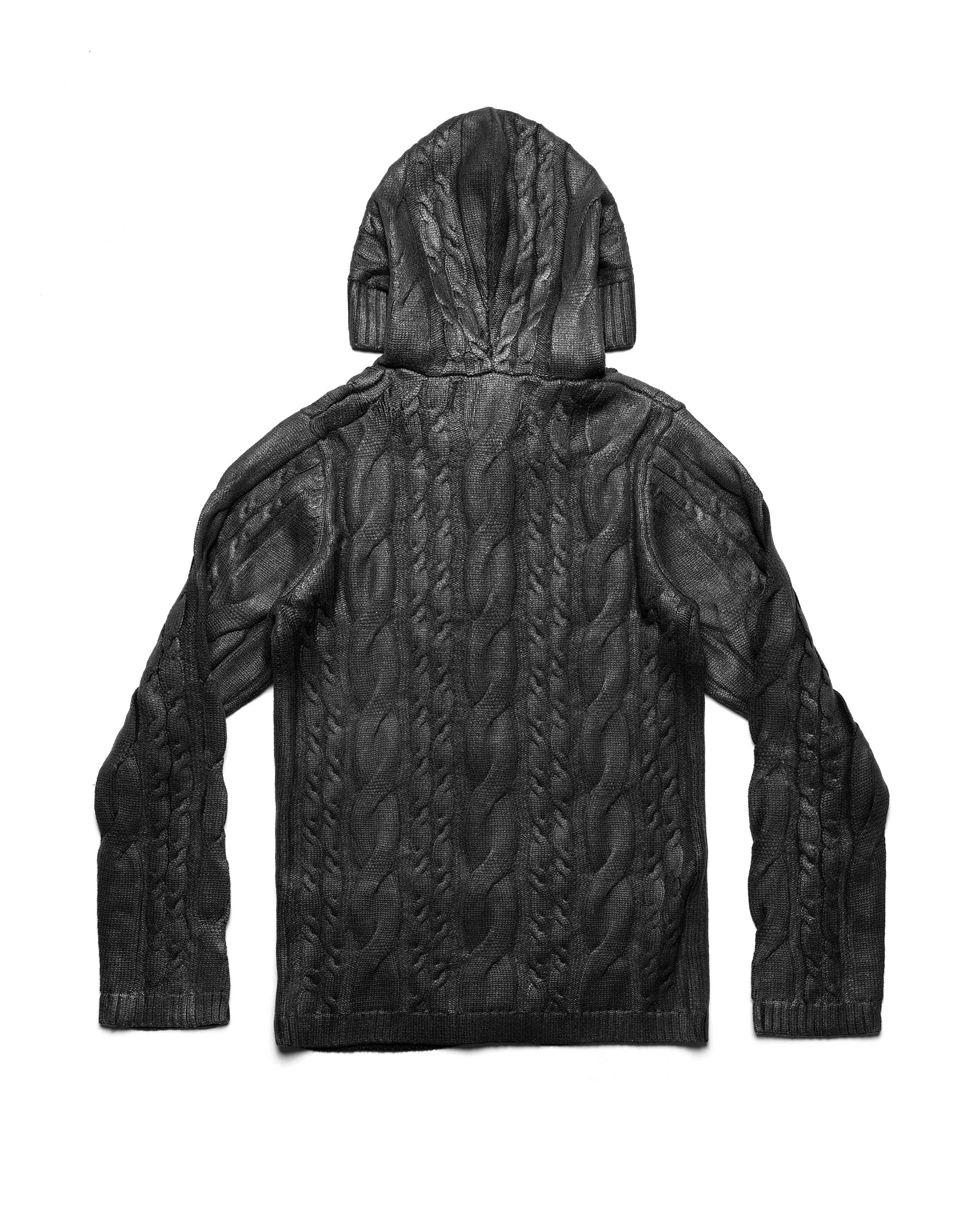 Coated Aran Knit - Image 7