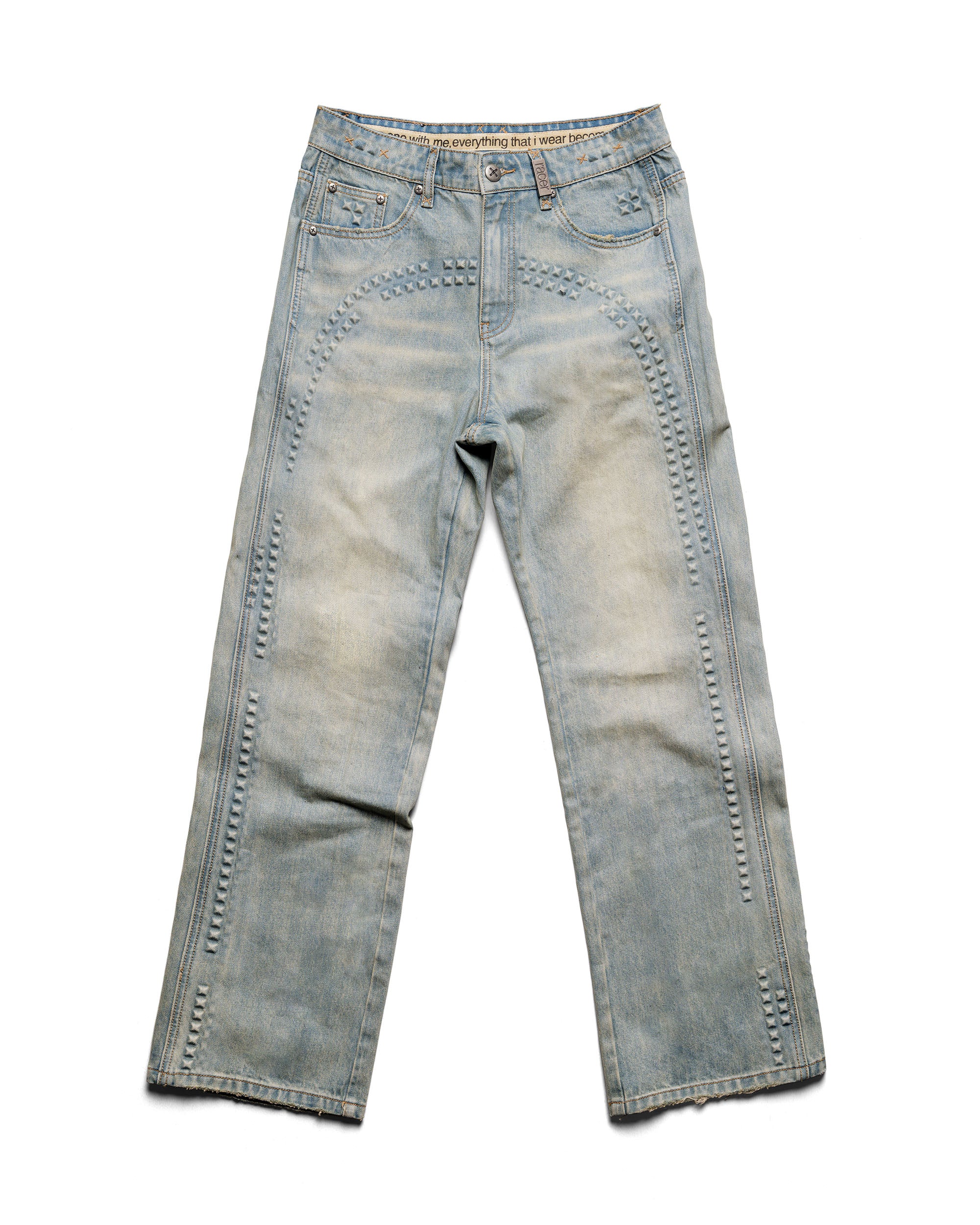 Pyramid Embossed Denim - Image 2