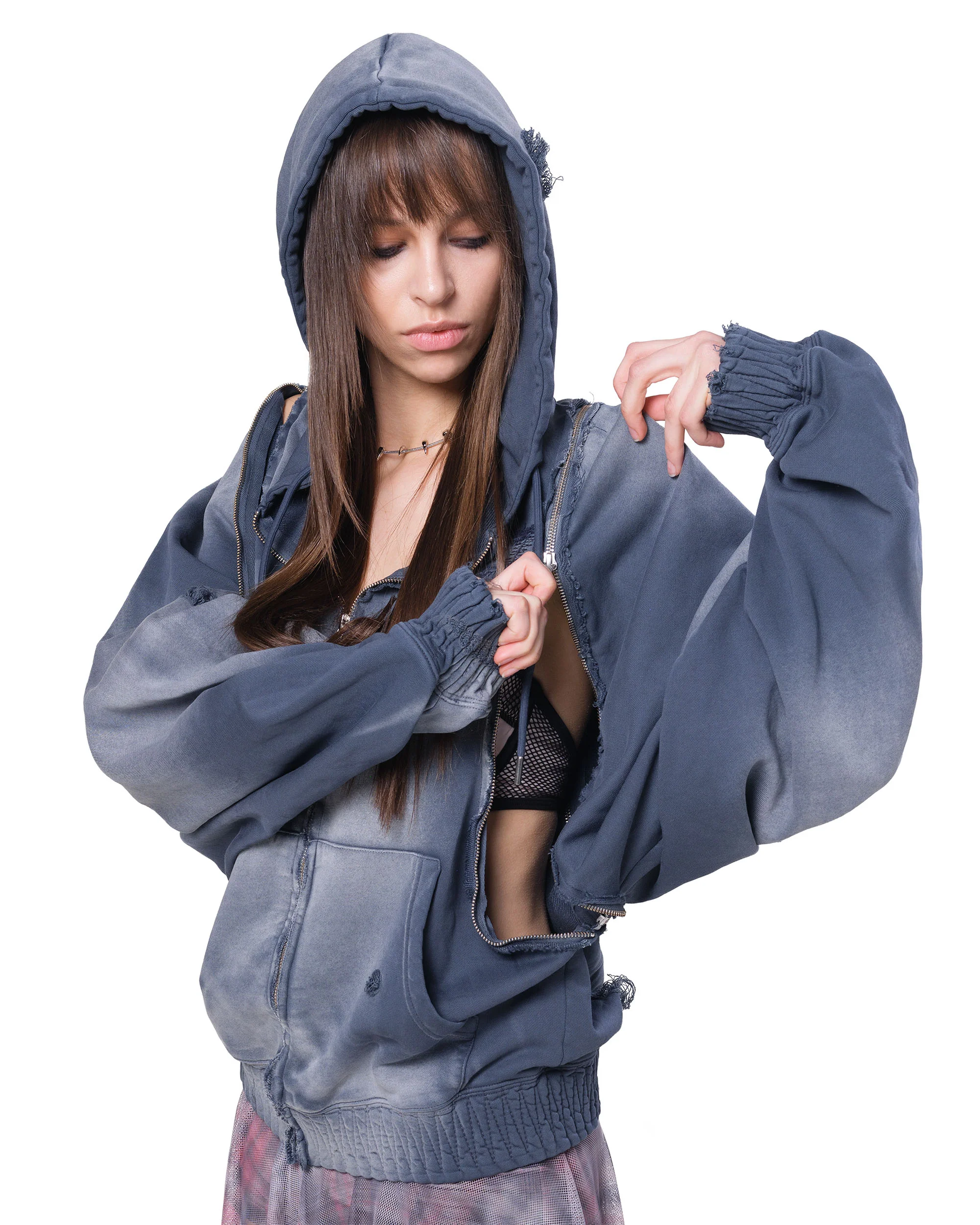 Bat-Wing Transformer Hoodie - Image 3