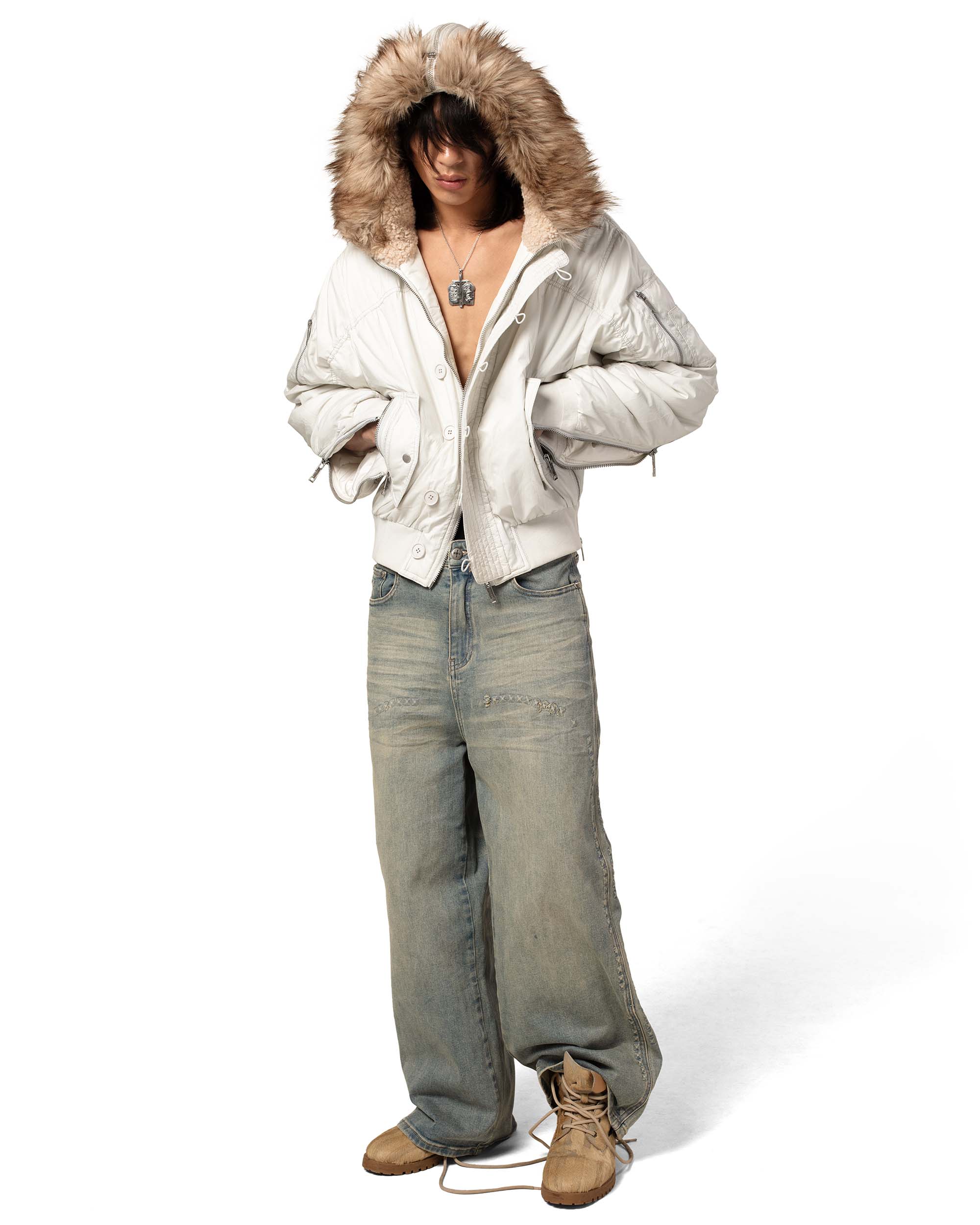 Translucent Aviator Bomber - Image 11