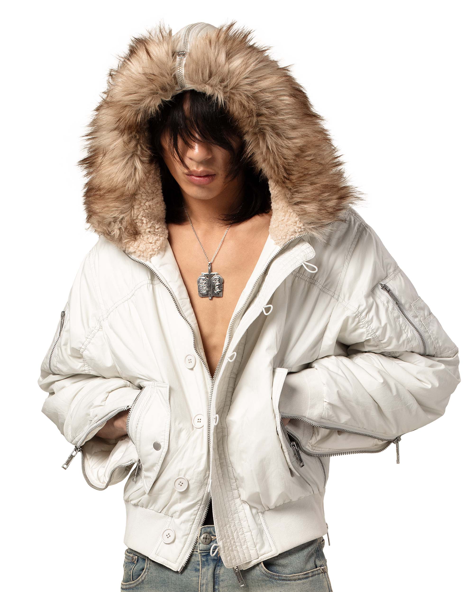 Translucent Aviator Bomber - Image 5