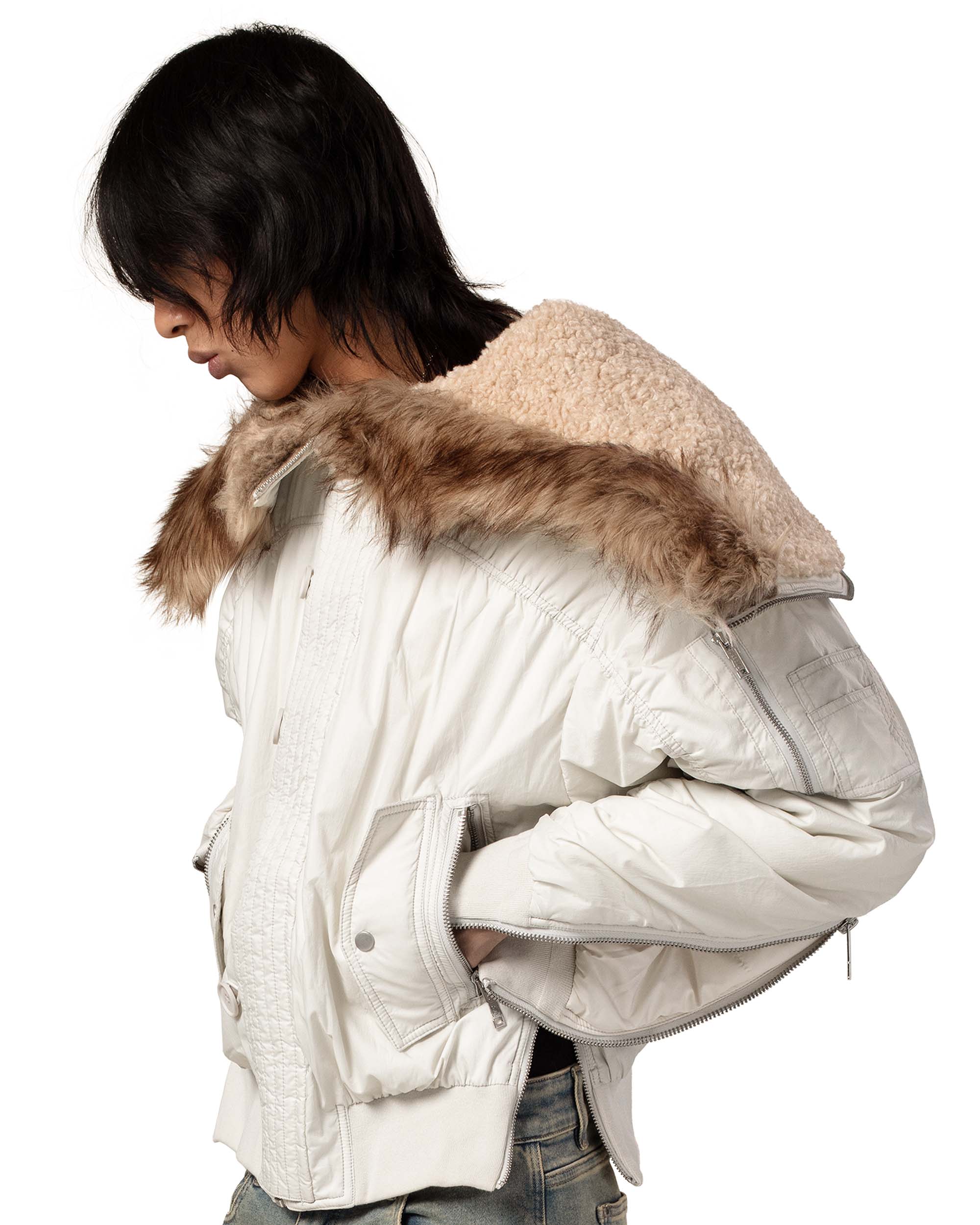 Translucent Aviator Bomber - Image 7