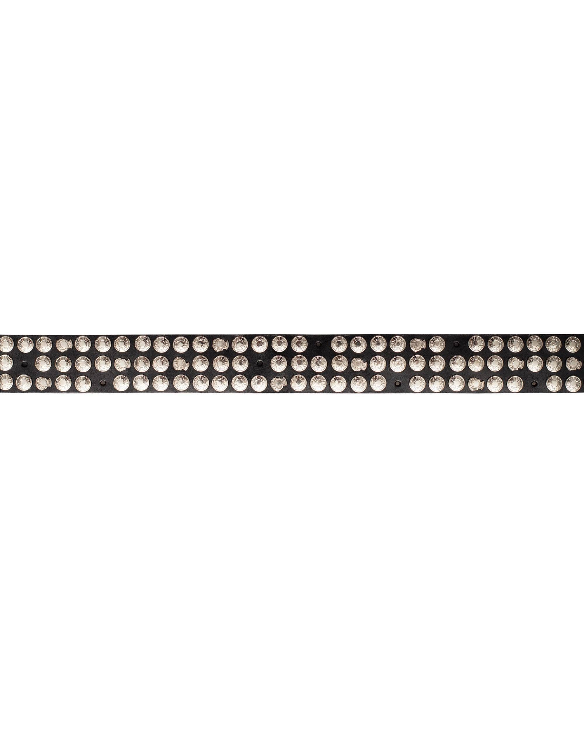 Black Button Belt - Image 3