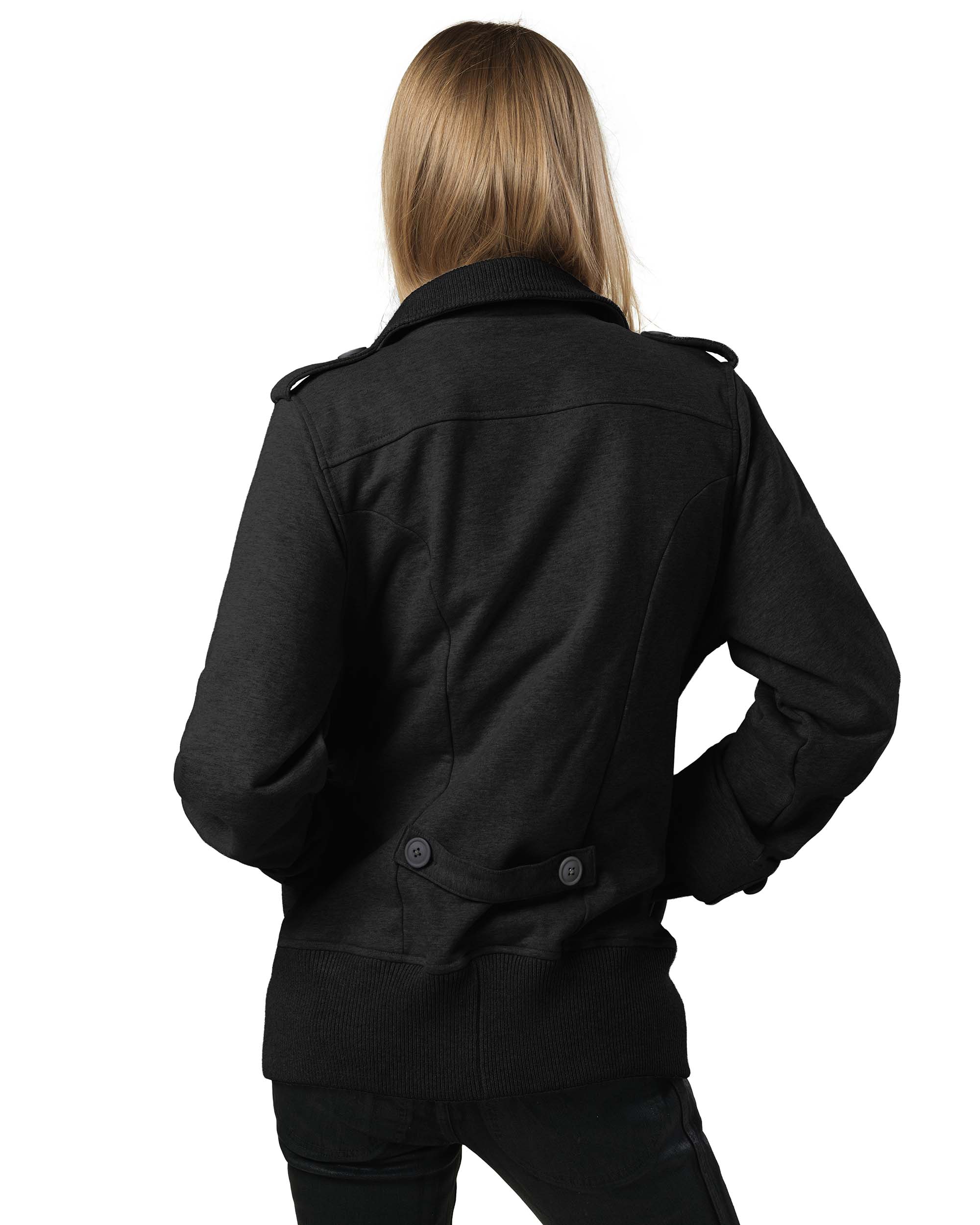 Black Jersey Jacket - Image 4