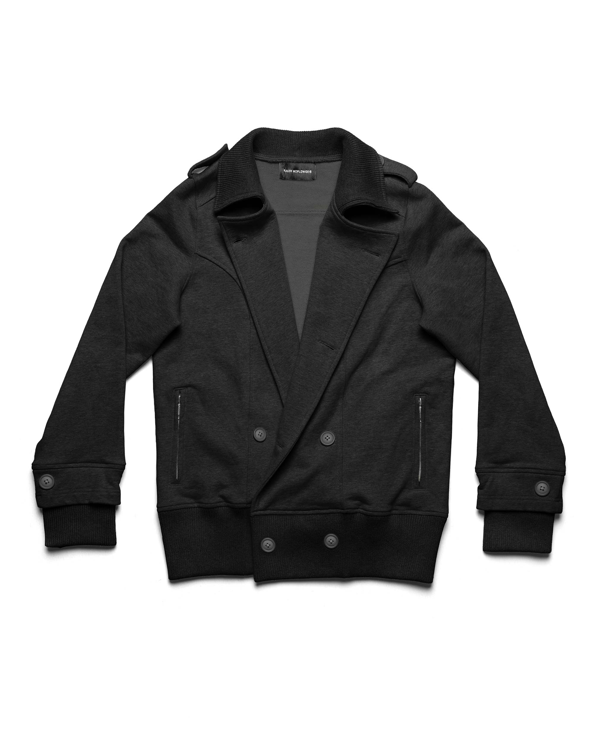 Black Jersey Jacket - Image 5