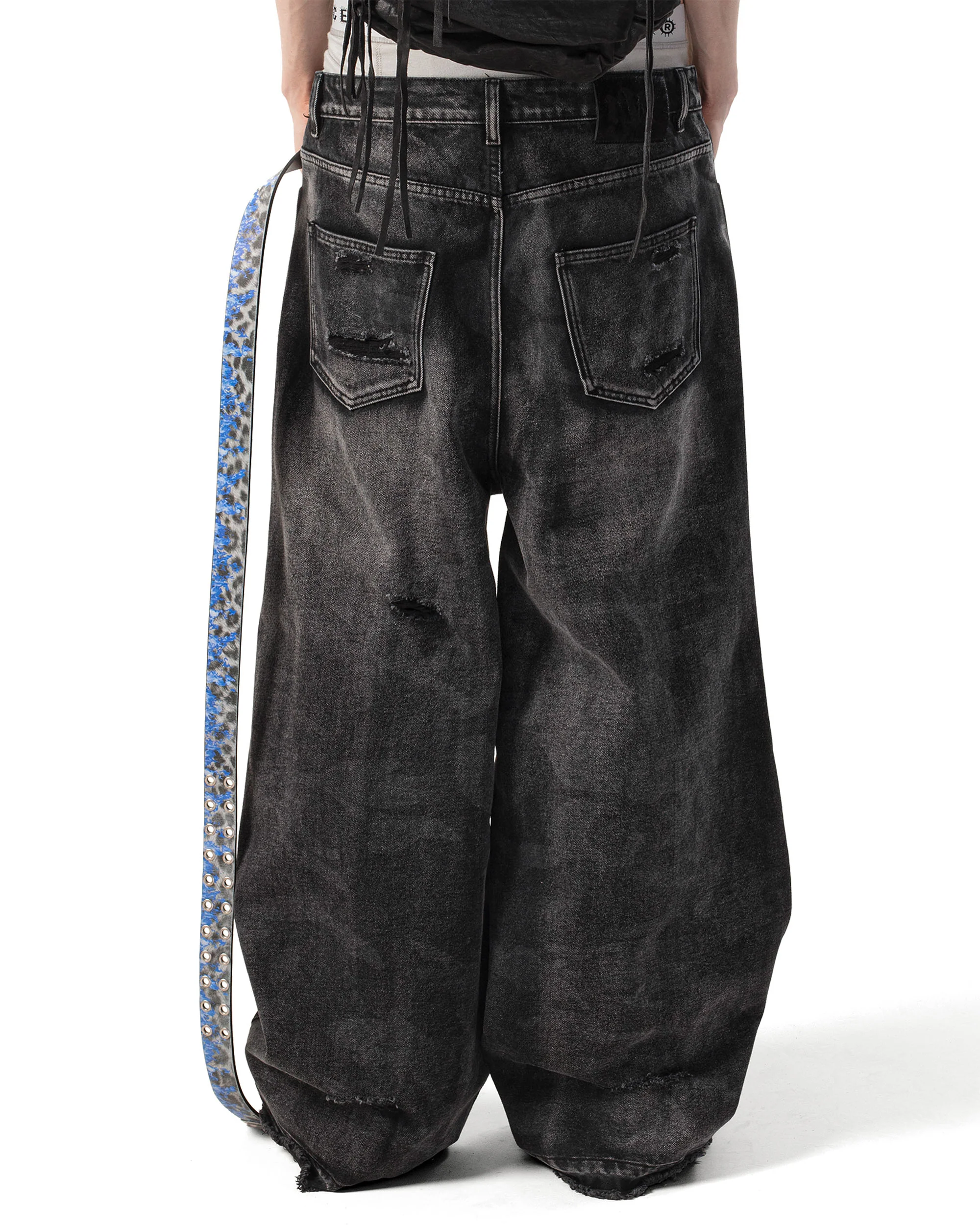 Black Camo Engraved Denim - Image 2