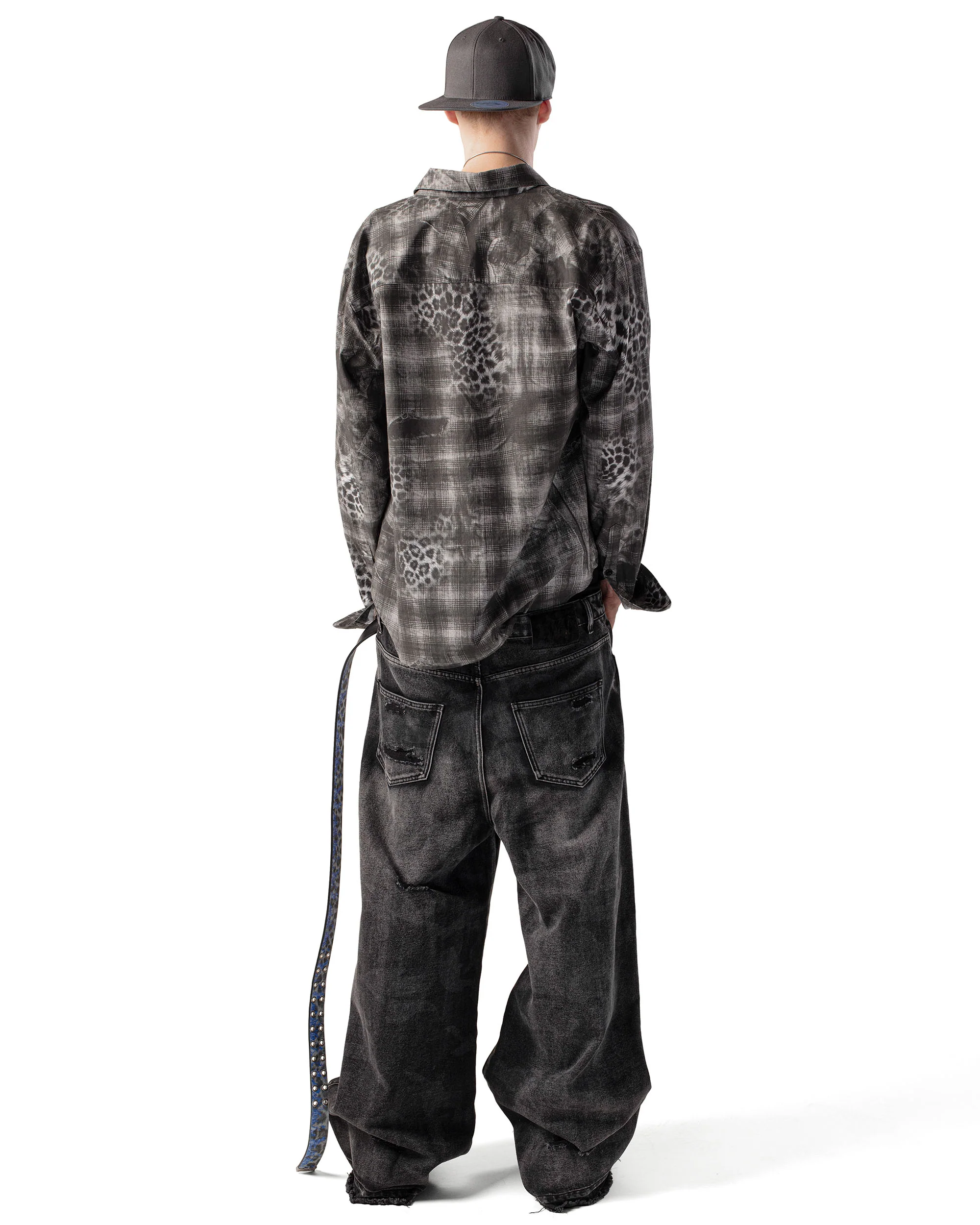 Black Camo Engraved Denim - Image 5