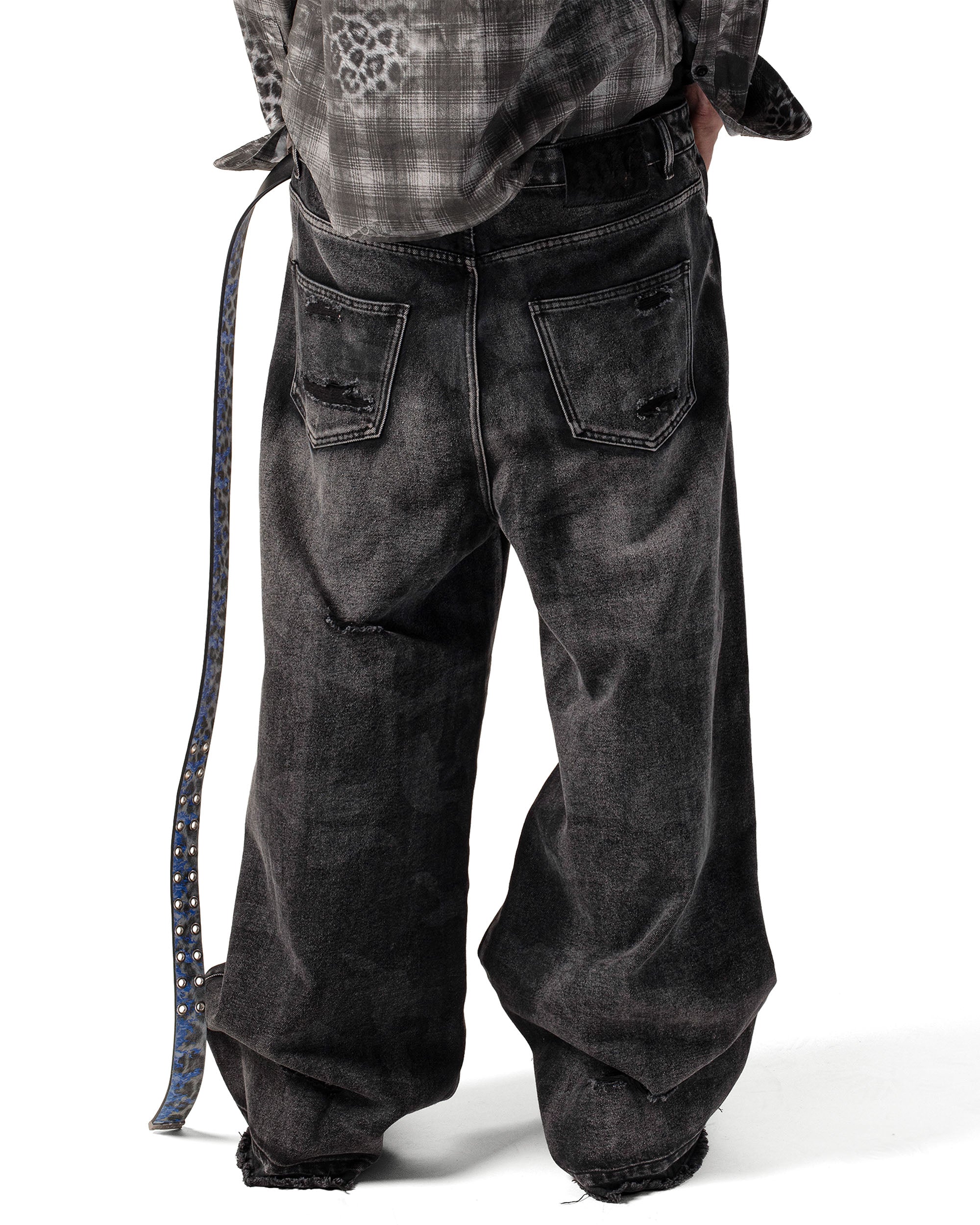 Black Camo Engraved Denim - Image 8