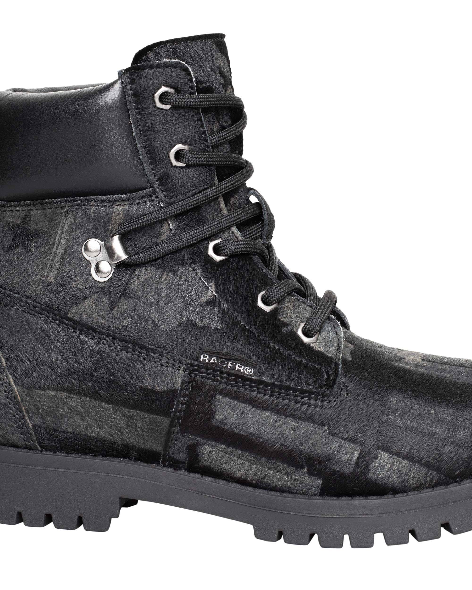 Black Pony Utility Boots - Image 5