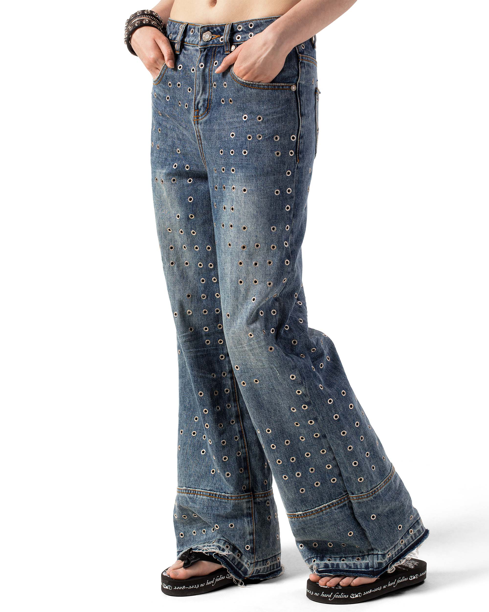 Blue Eyelet Denim - Image 7