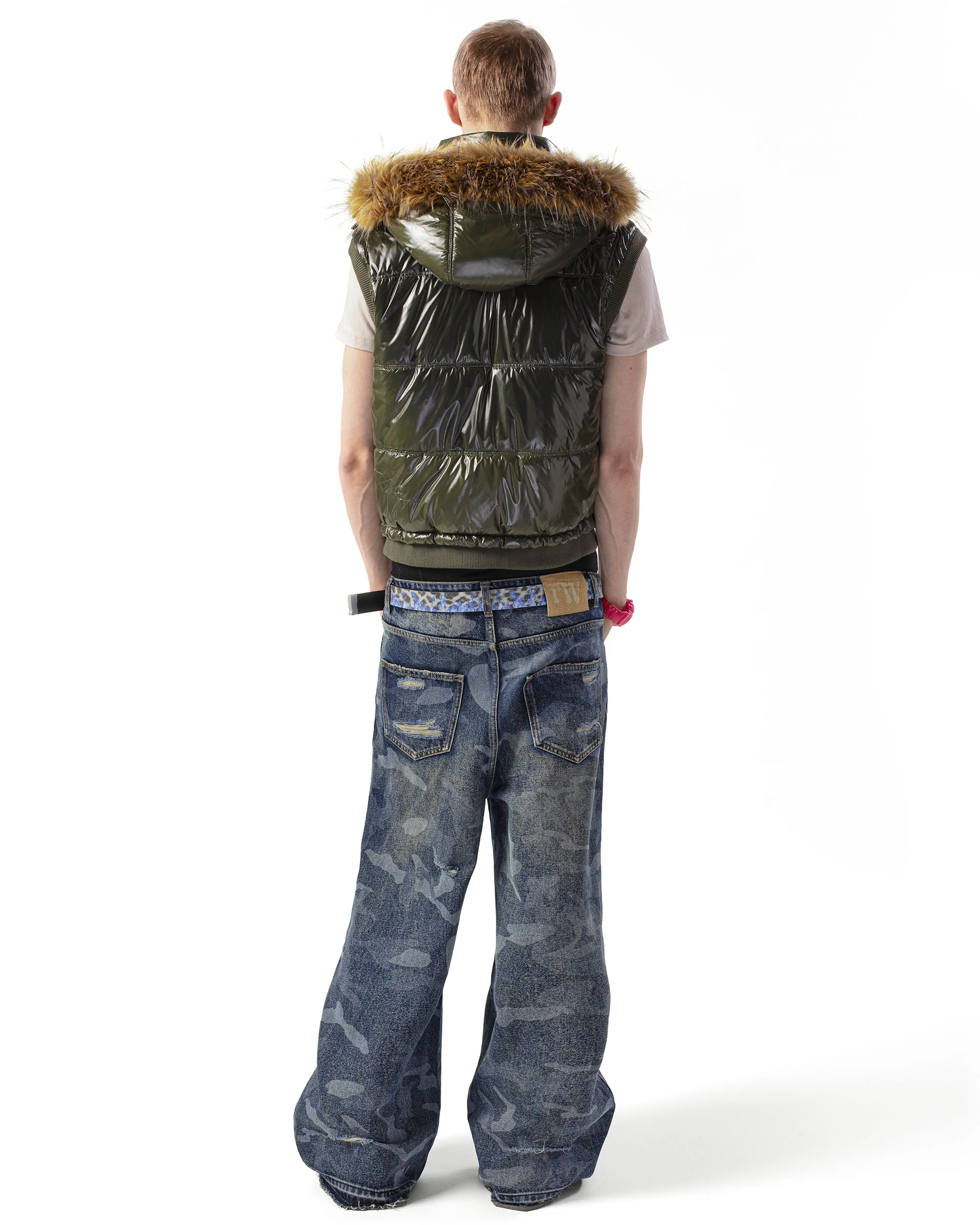 Blue Camo Engraved Denim - Image 5