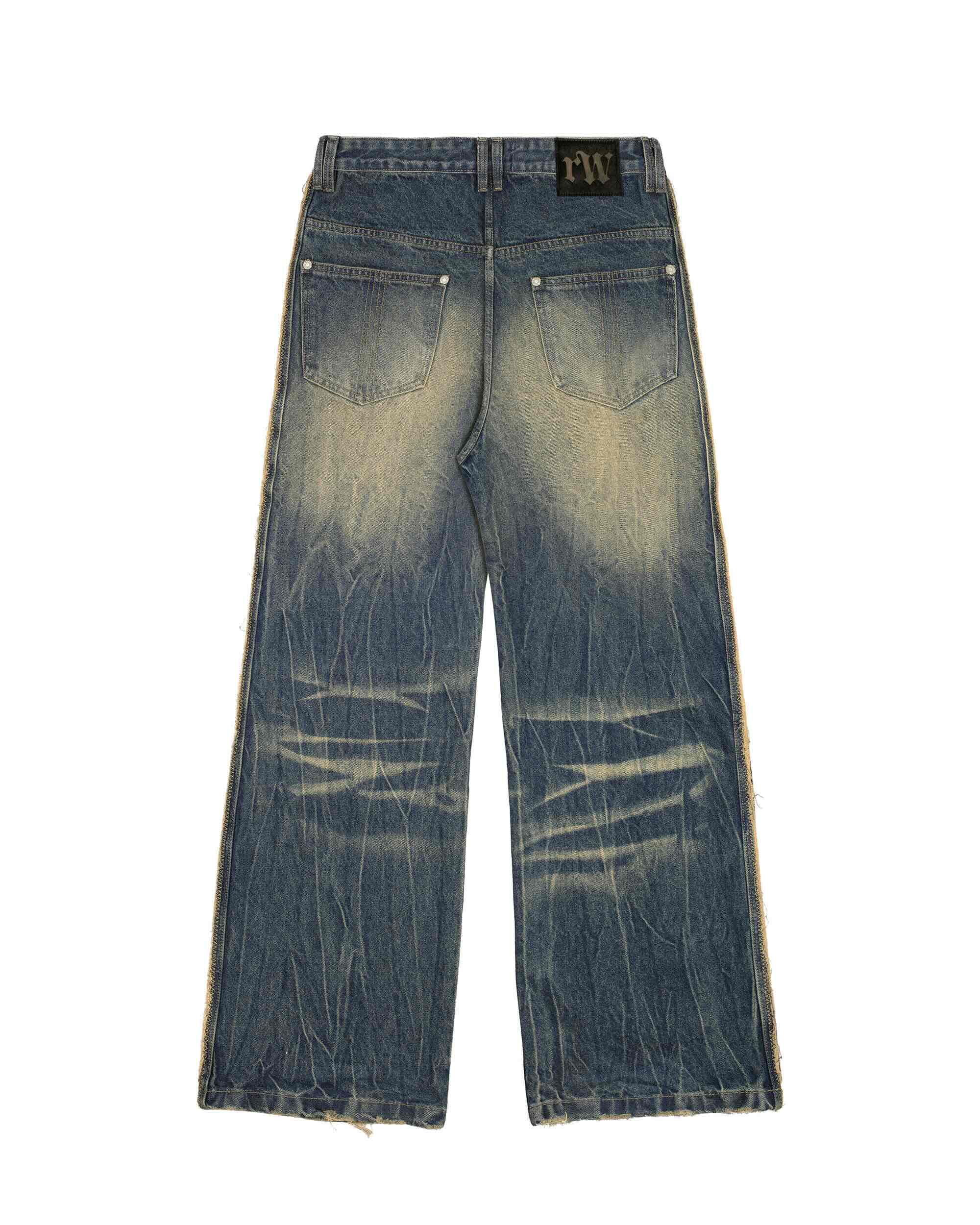 Blue Scar Jeans - Image 4
