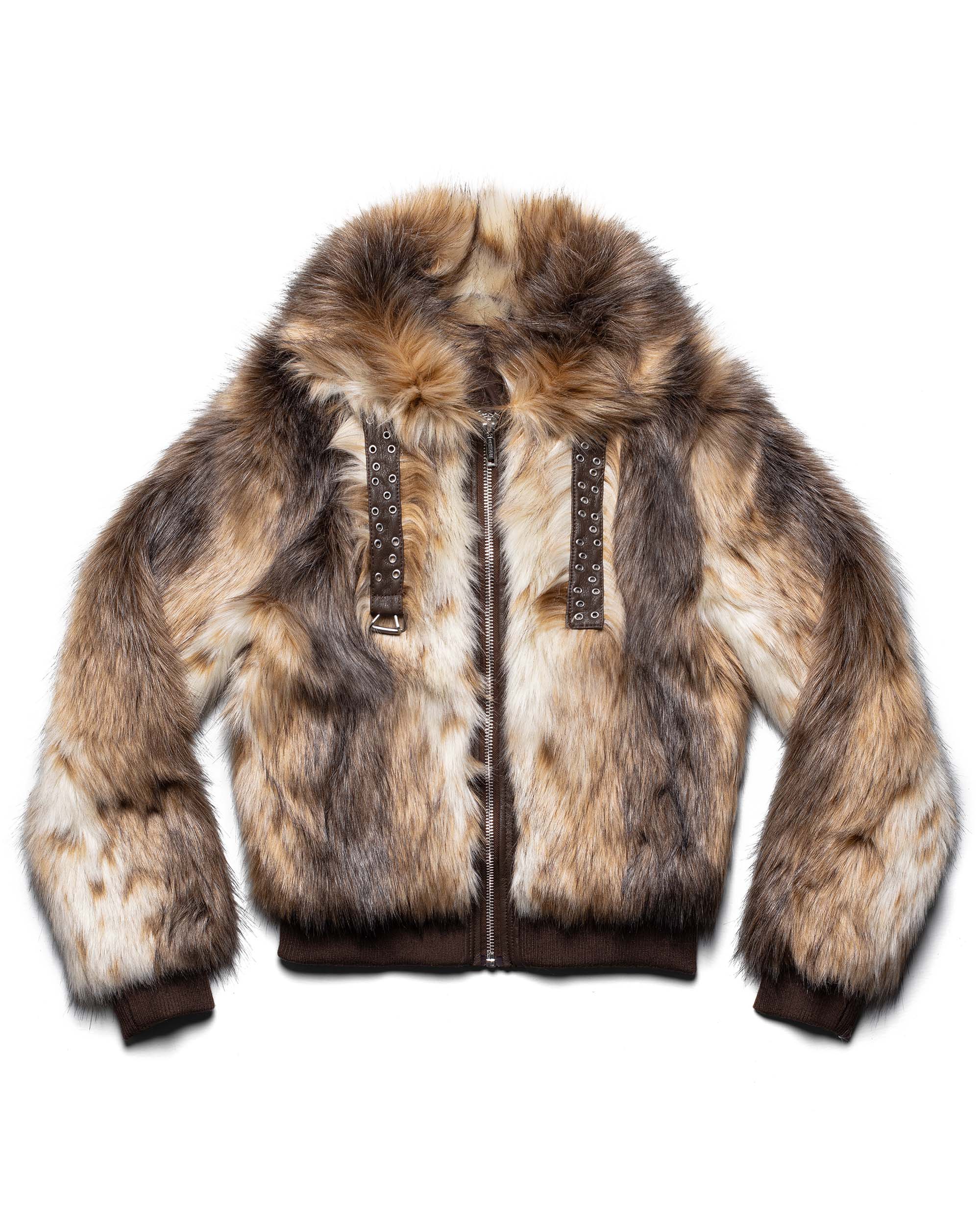 Coyote Fur Bomber - Image 2