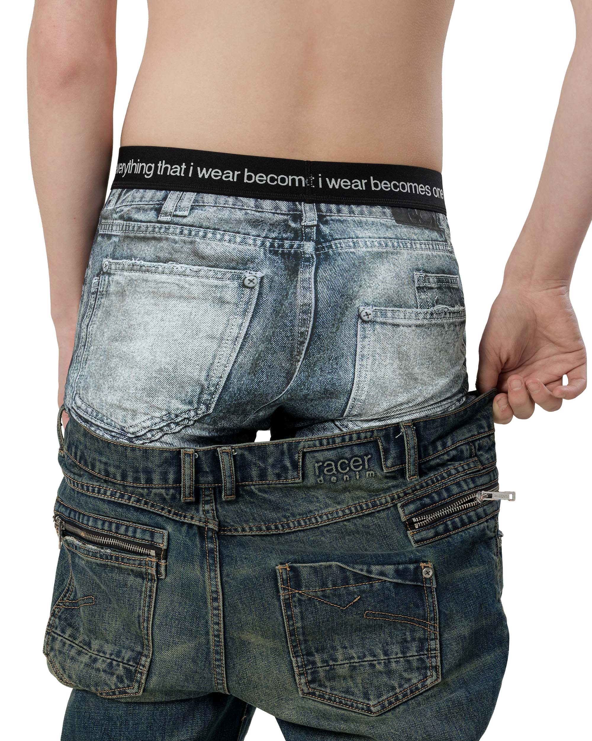 Denim Racer Boxers 2 Pack - Image 3