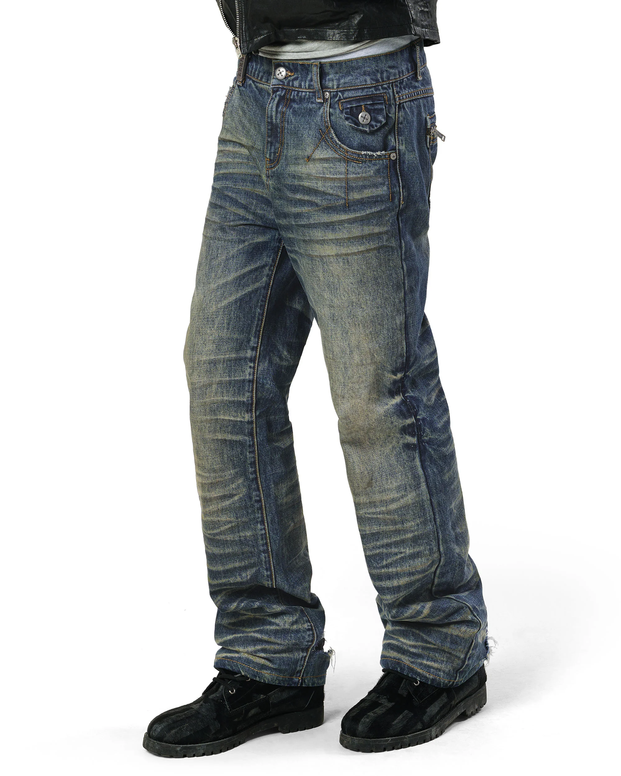 Dark Stacked Denim - Image 8