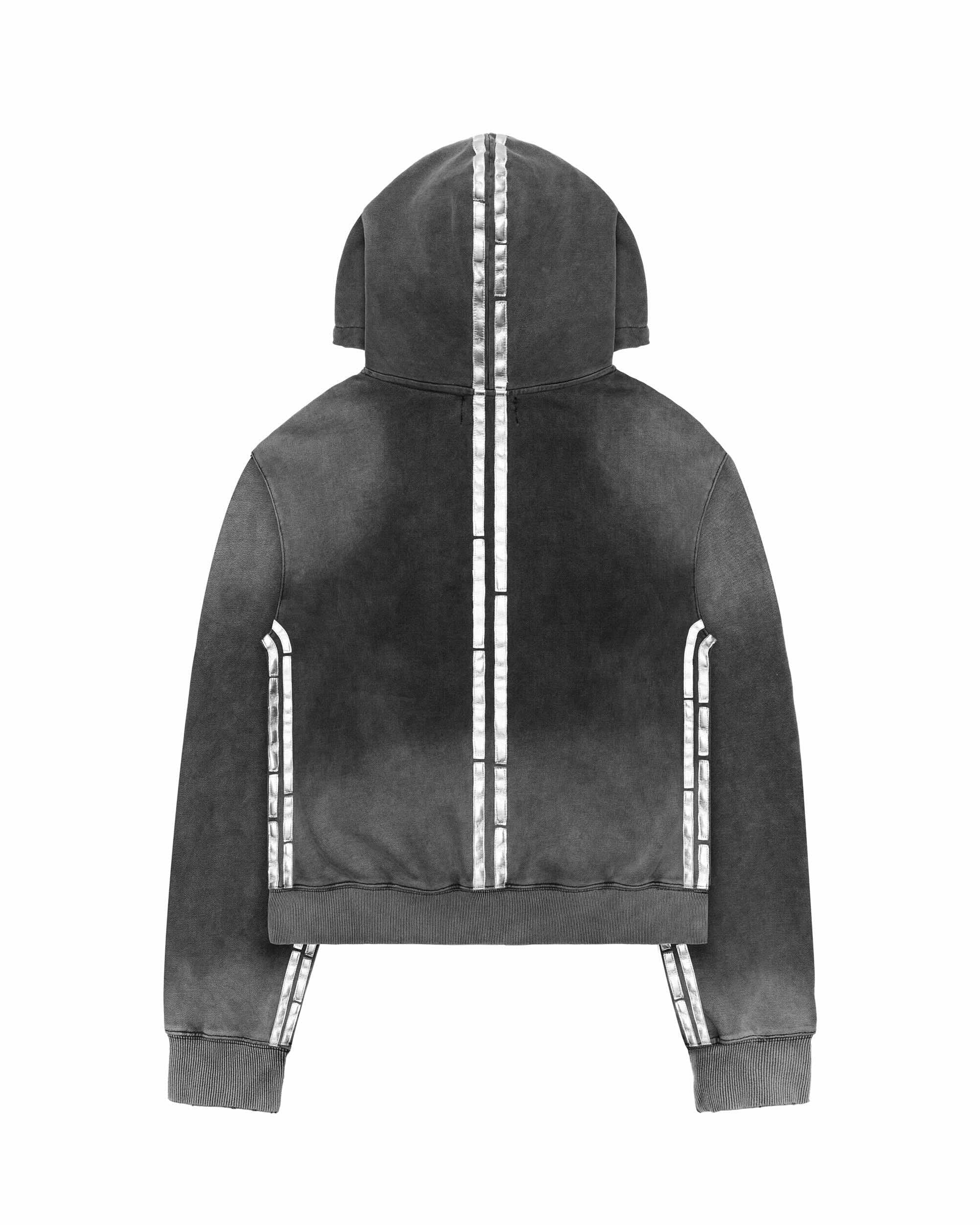 Faded Silver Track Hoodie - Image 4