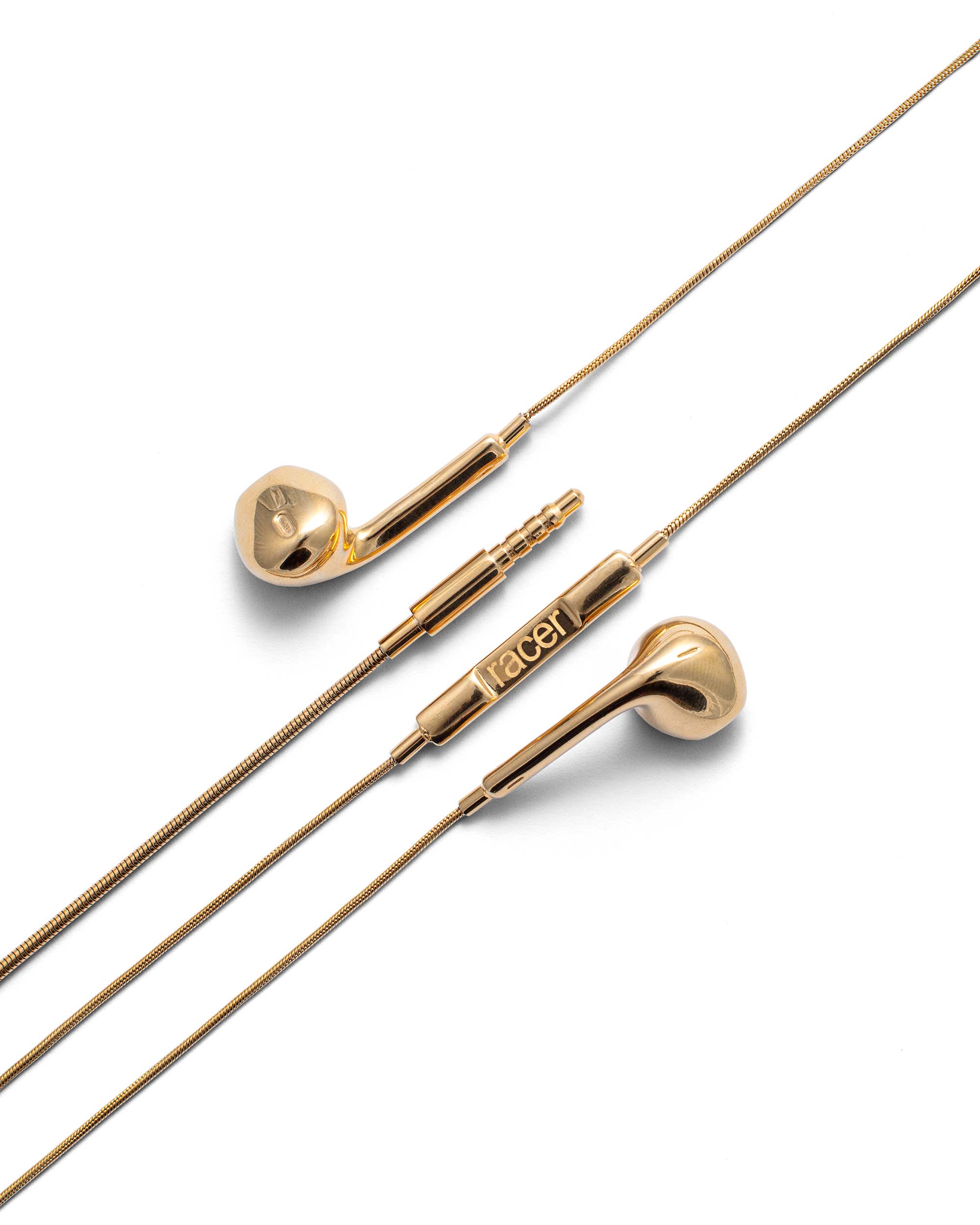 Gold RacerPods Necklace - Image 3