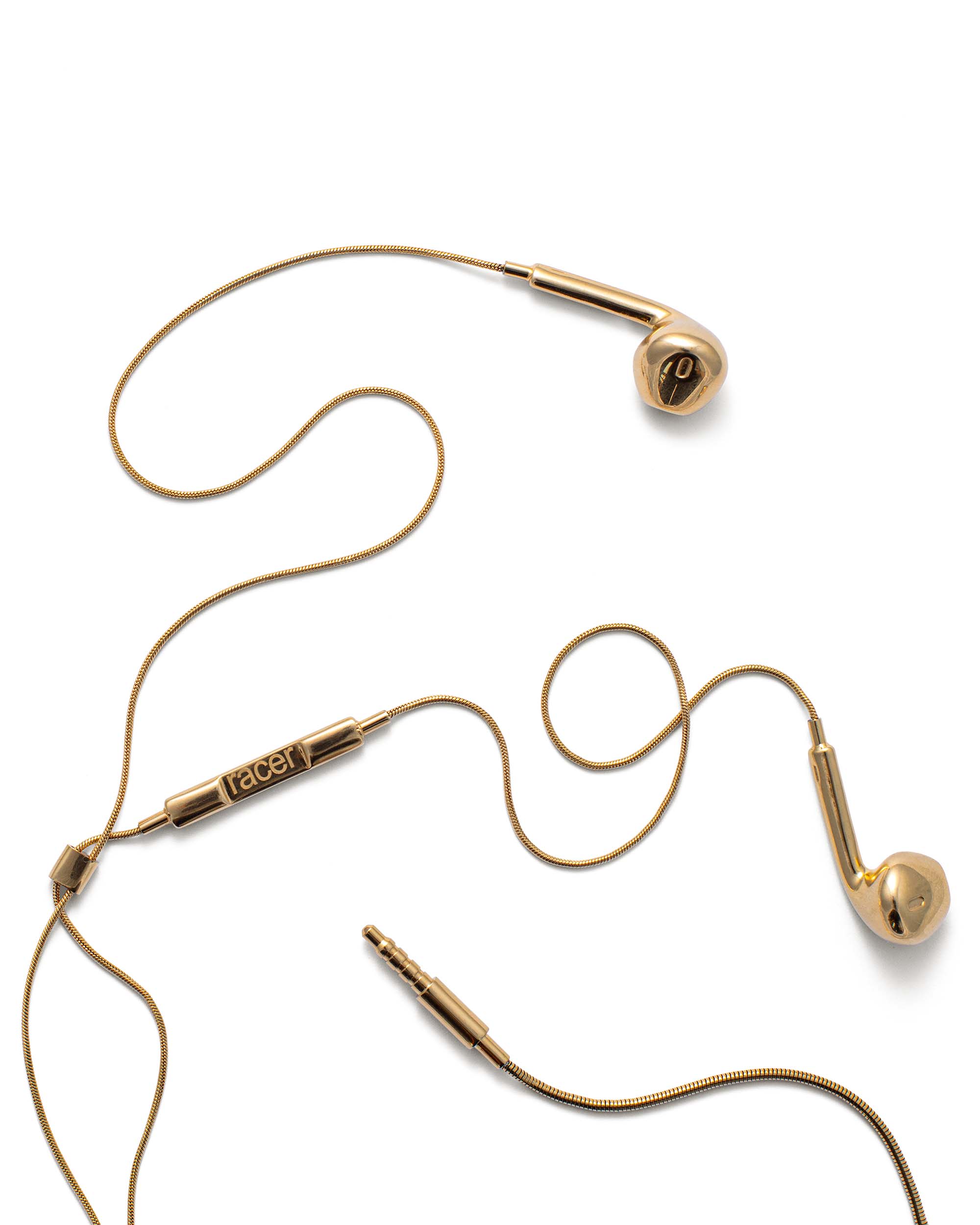 Gold RacerPods Necklace - Image 4