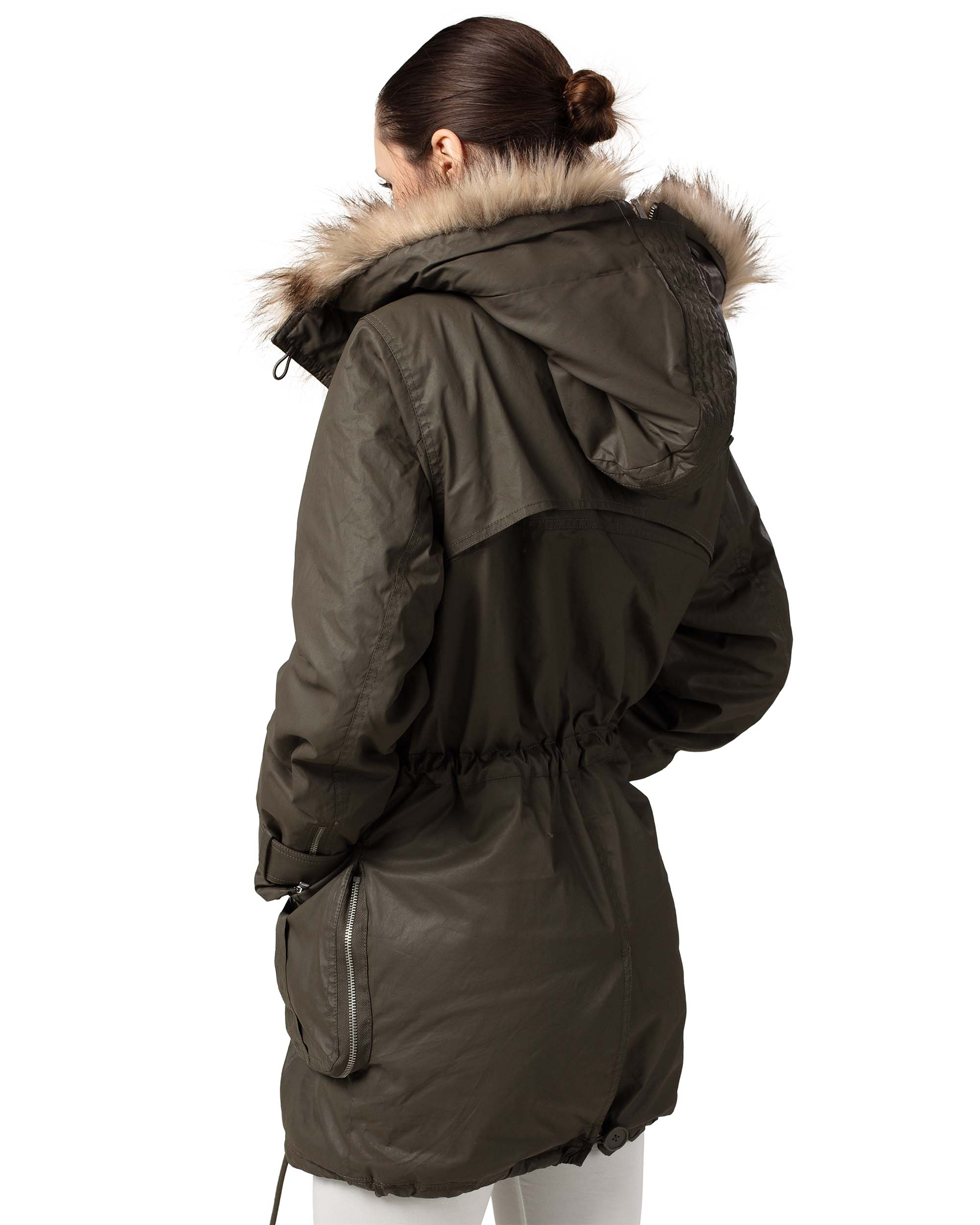 Waxed Parka Jacket - Image 10