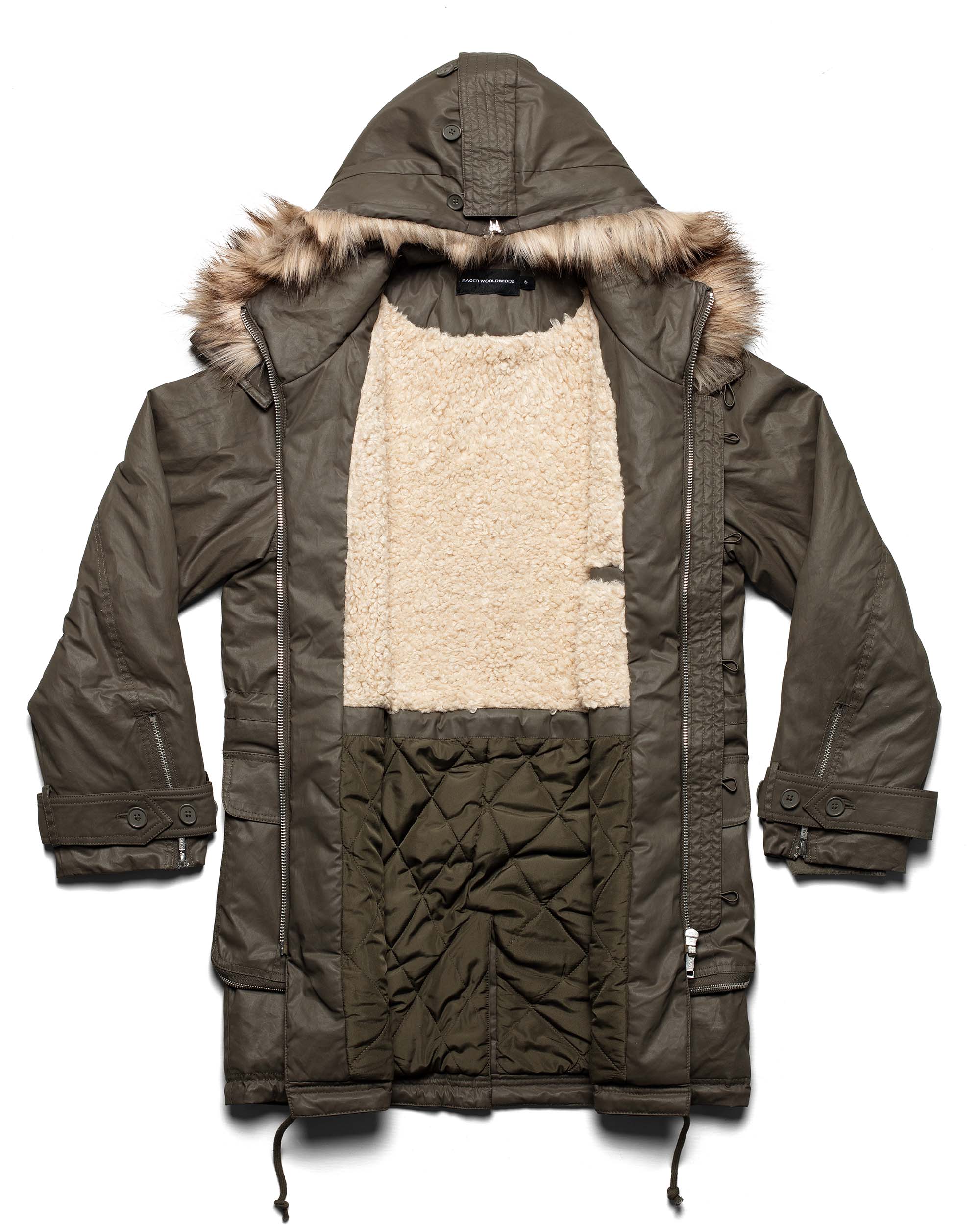 Waxed Parka Jacket - Image 4