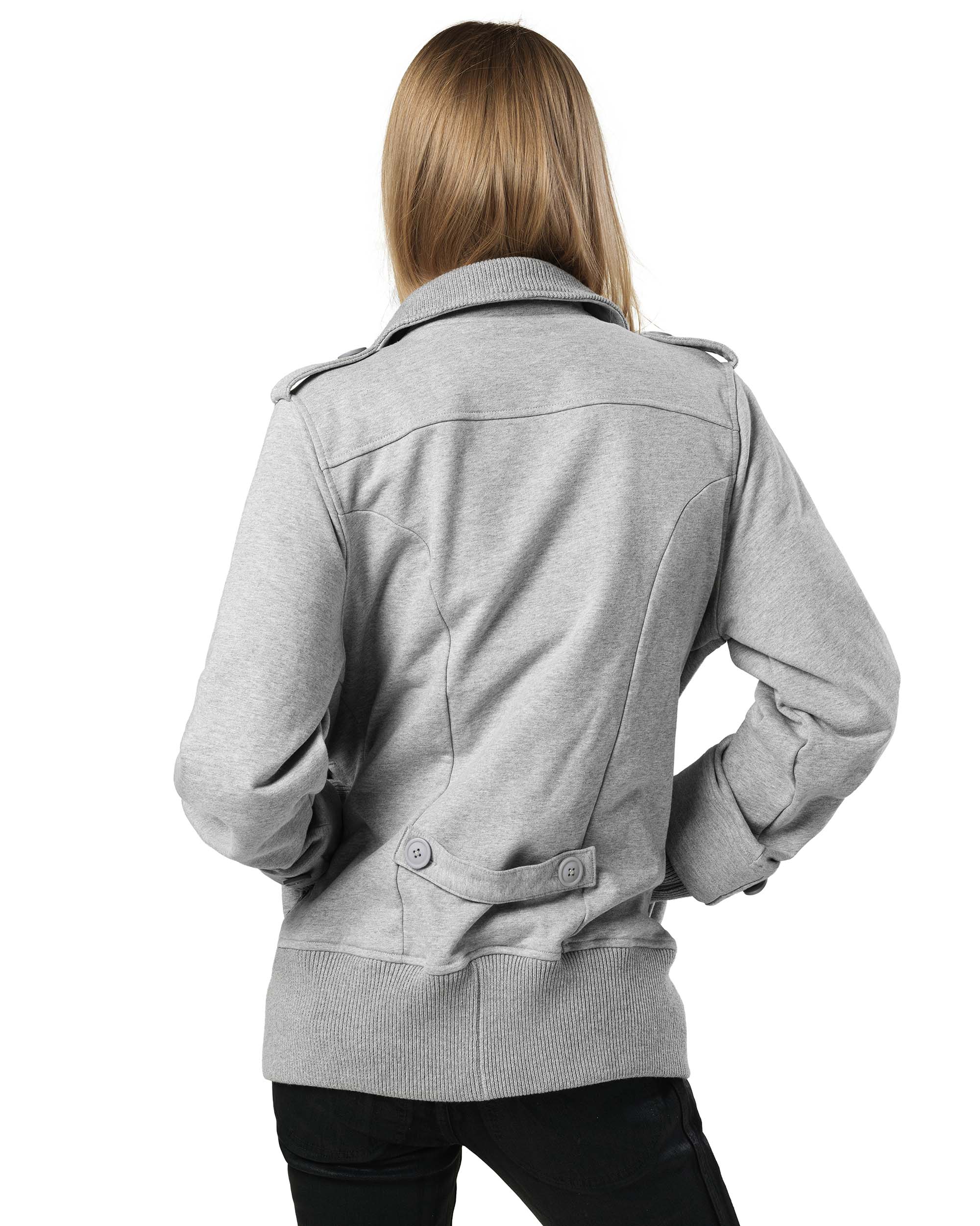Grey Jersey Jacket - Image 10