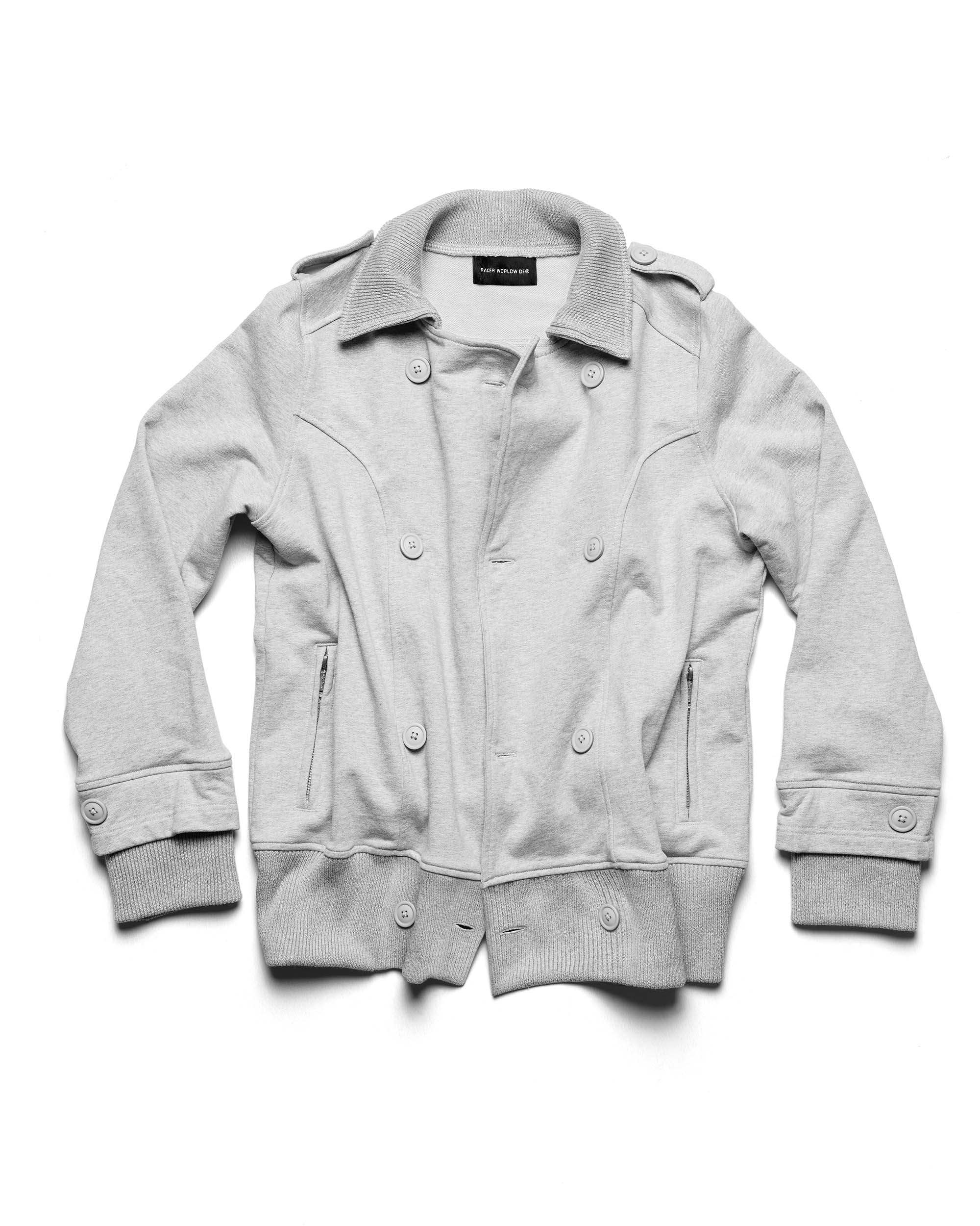Grey Jersey Jacket - Image 2