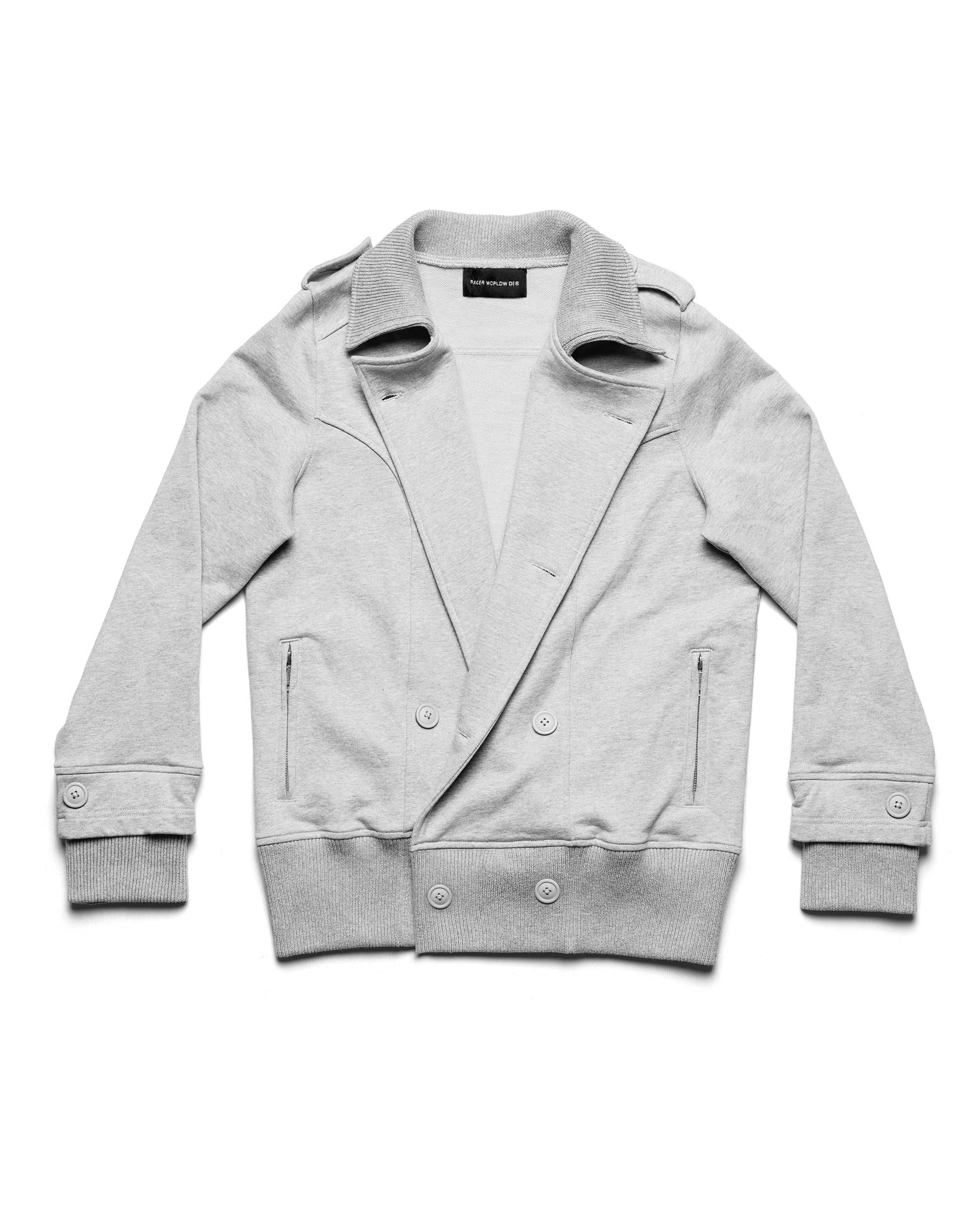 Grey Jersey Jacket - Image 4