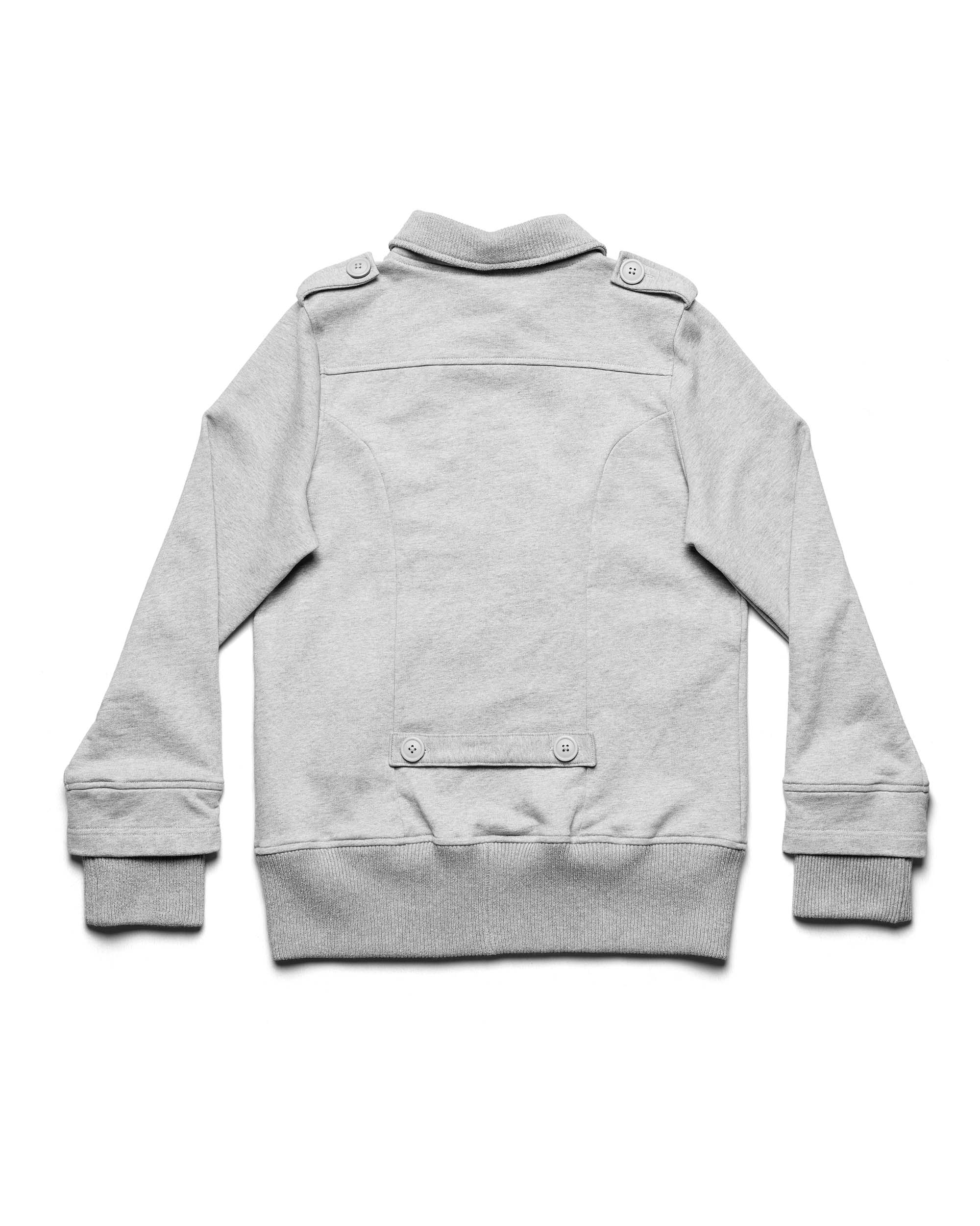 Grey Jersey Jacket - Image 5