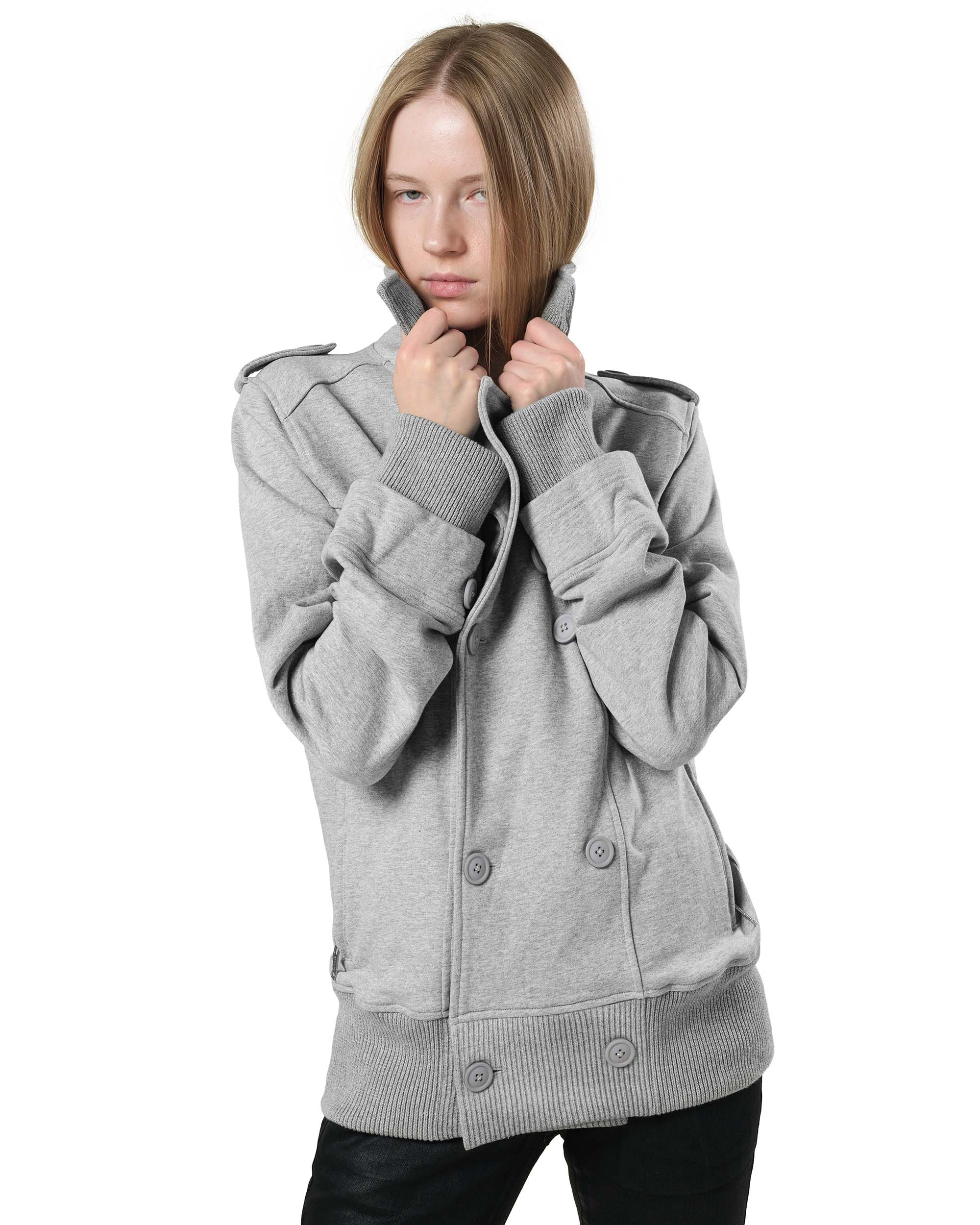 Grey Jersey Jacket - Image 8