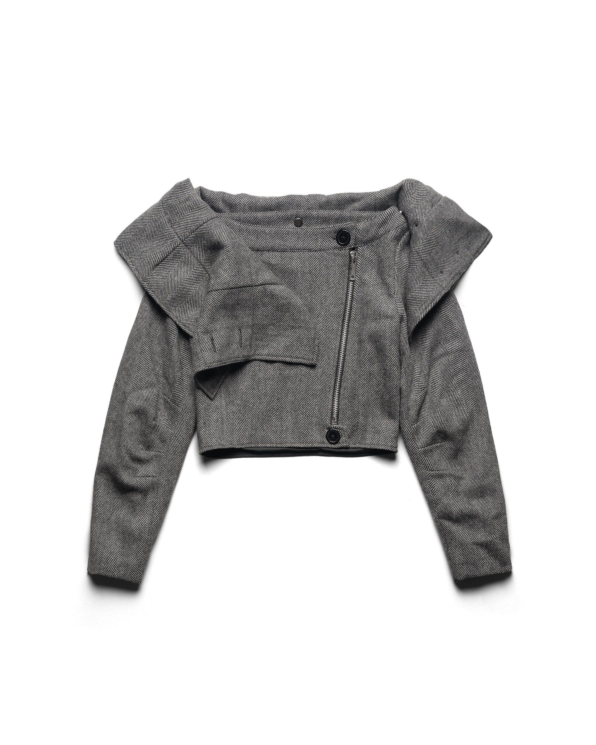 Herringbone Transformer Jacket - Image 5