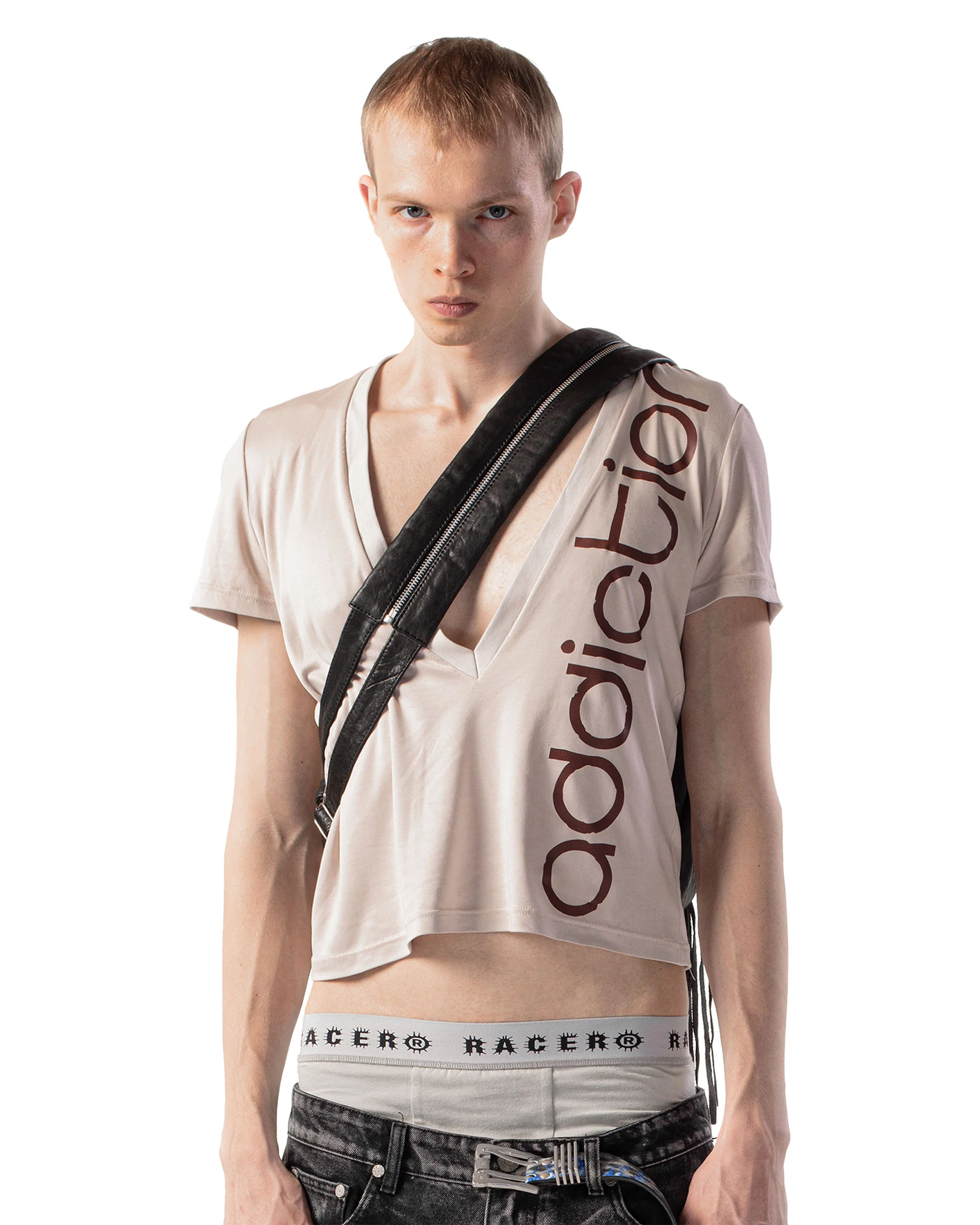 Split Strap Leather Backpack - Image 7