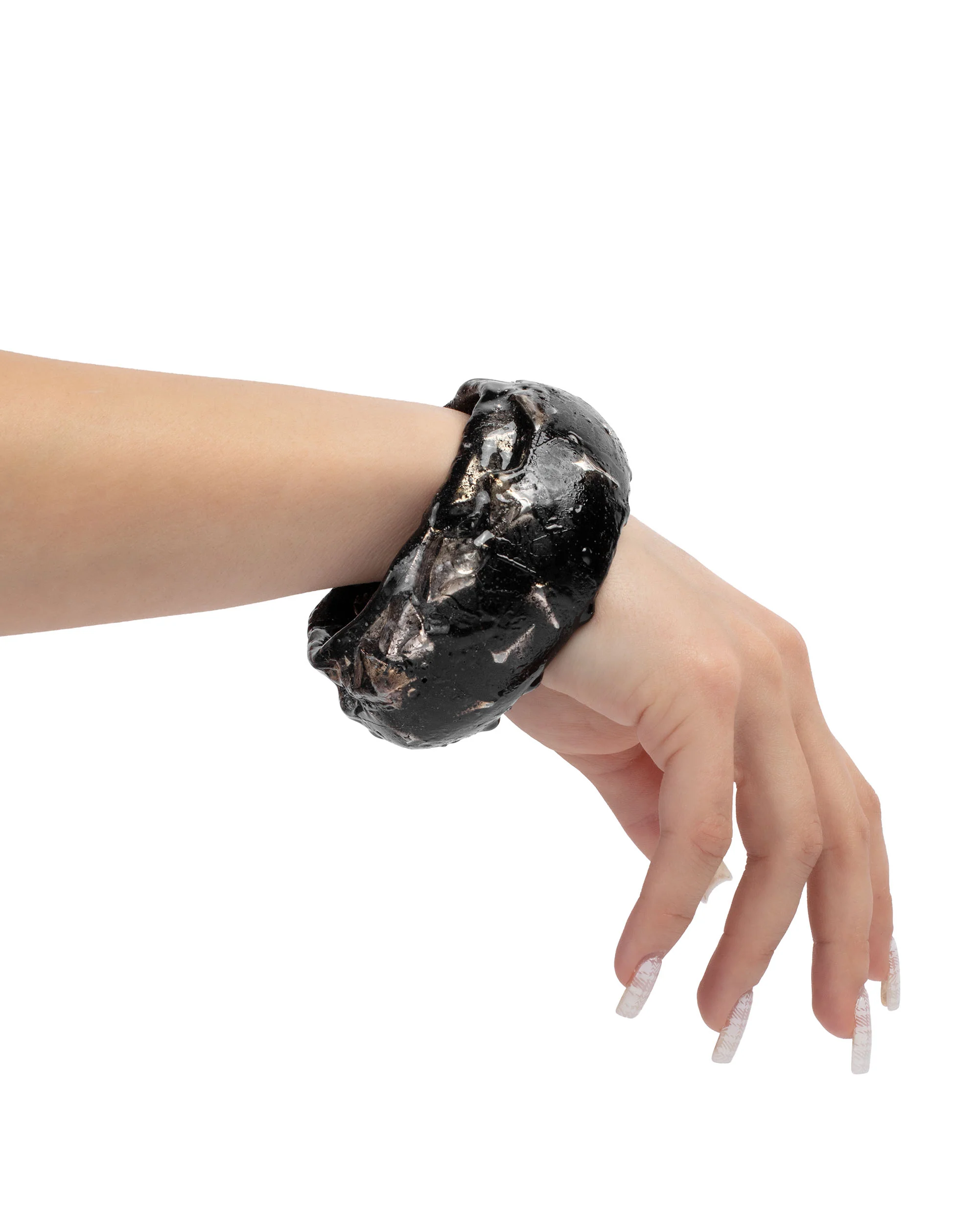 Leather Stud Bracelet - Image 3