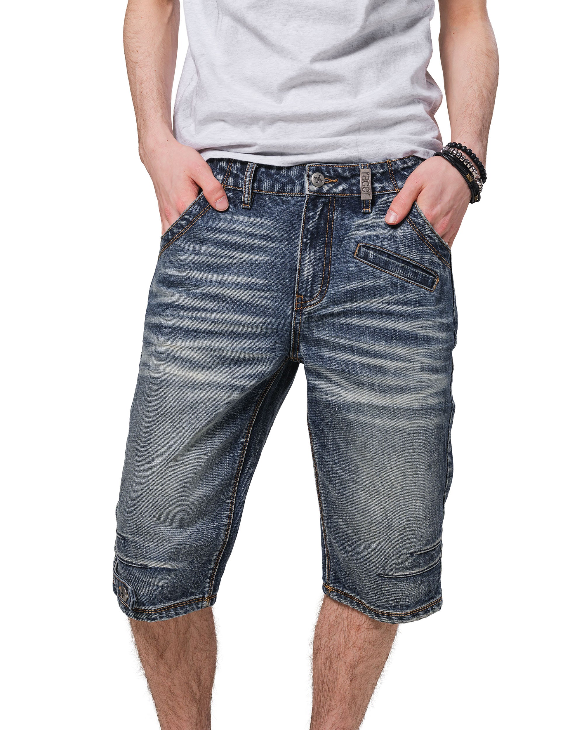 Long Denim Shorts - Image 4
