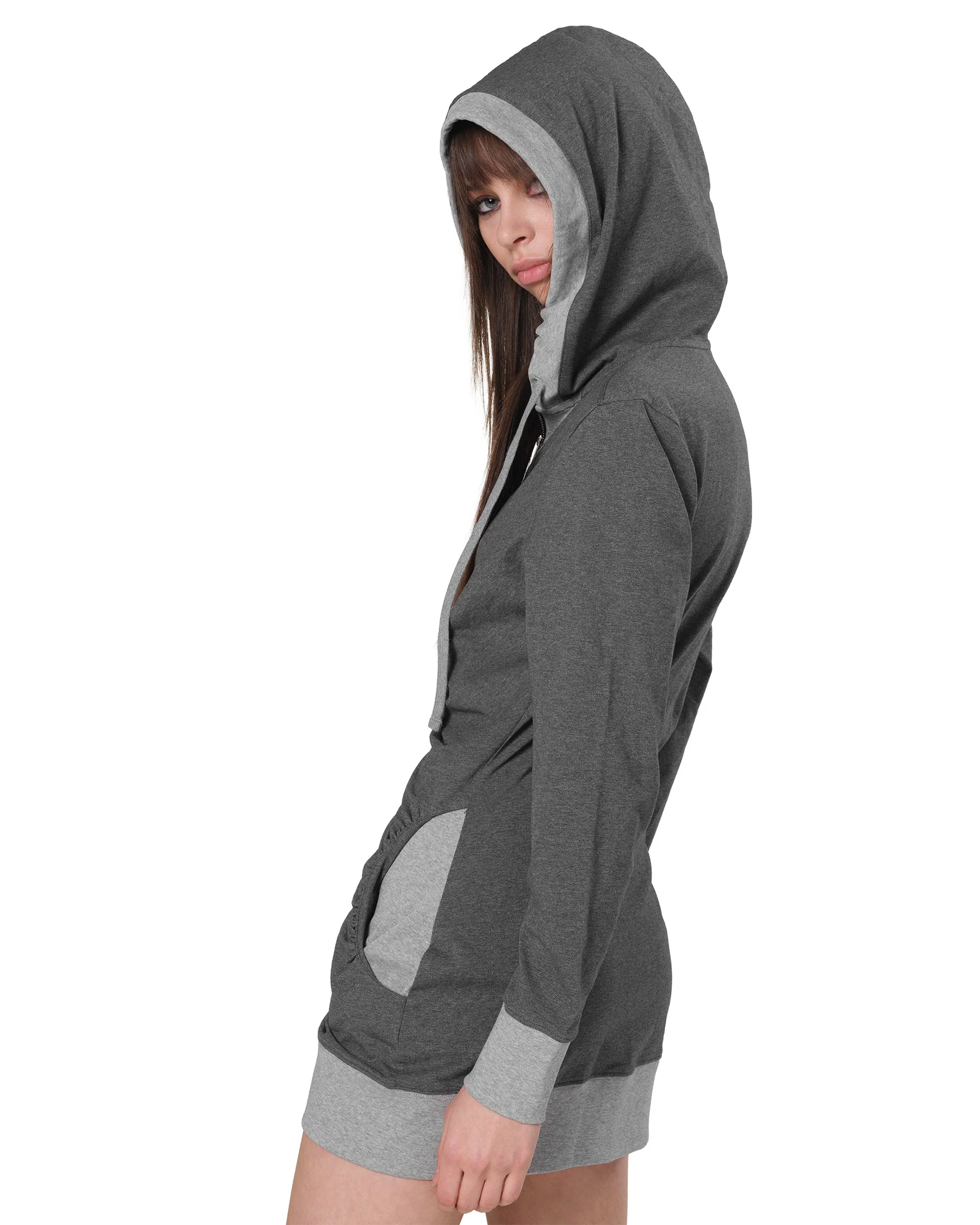 Ruched Hoodie - Image 3