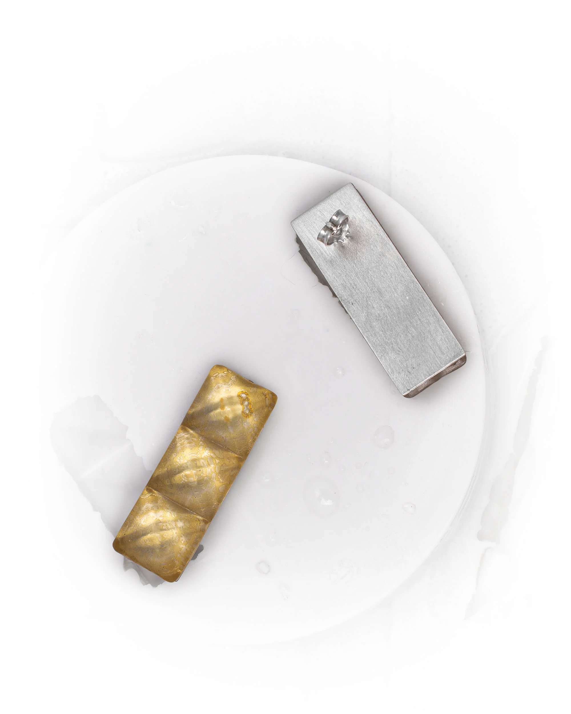 Oil Block Earrings - Image 4