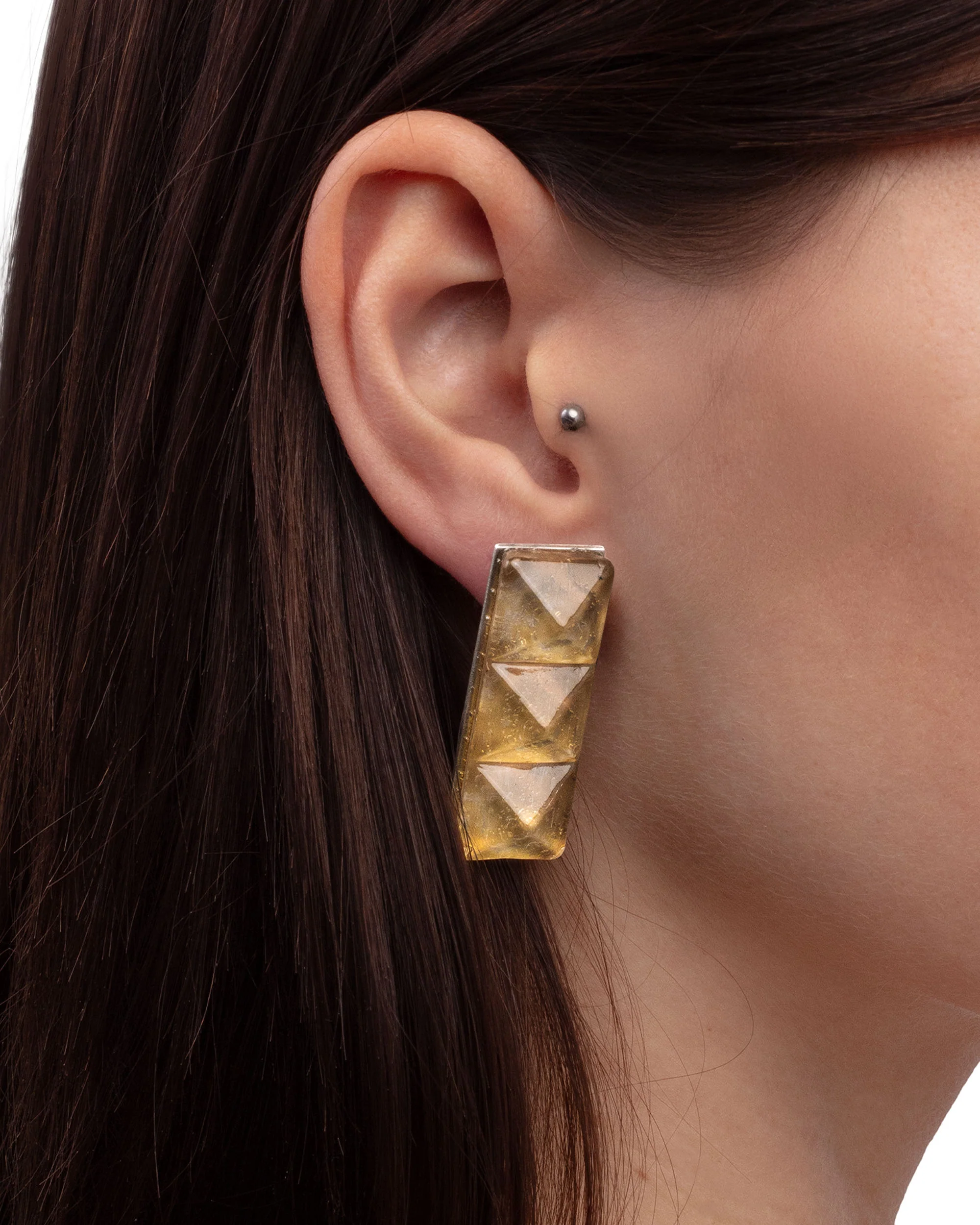 Oil Block Earrings - Image 6