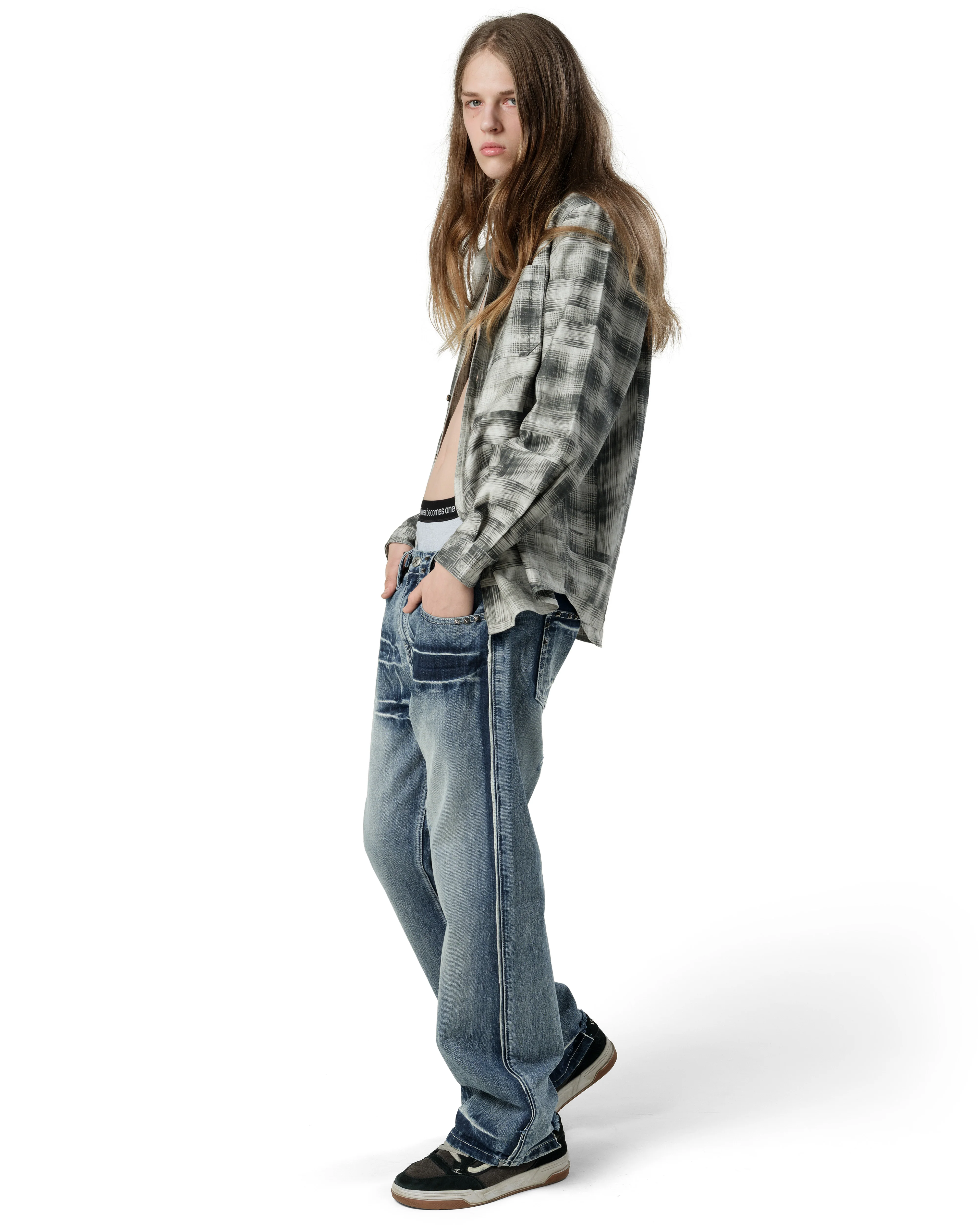 Plaid Twill Work Shirt - Image 3
