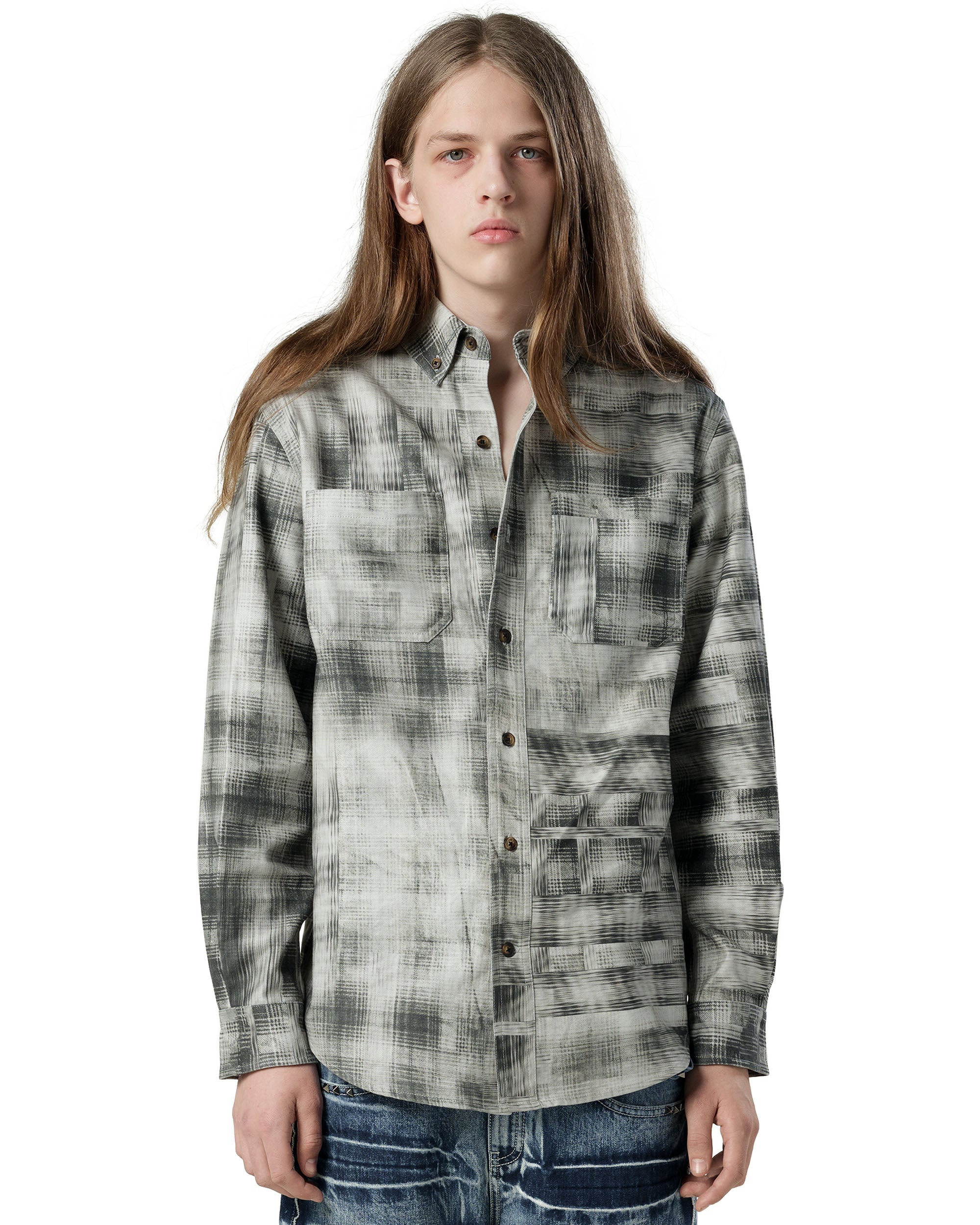 Plaid Twill Work Shirt - Image 4