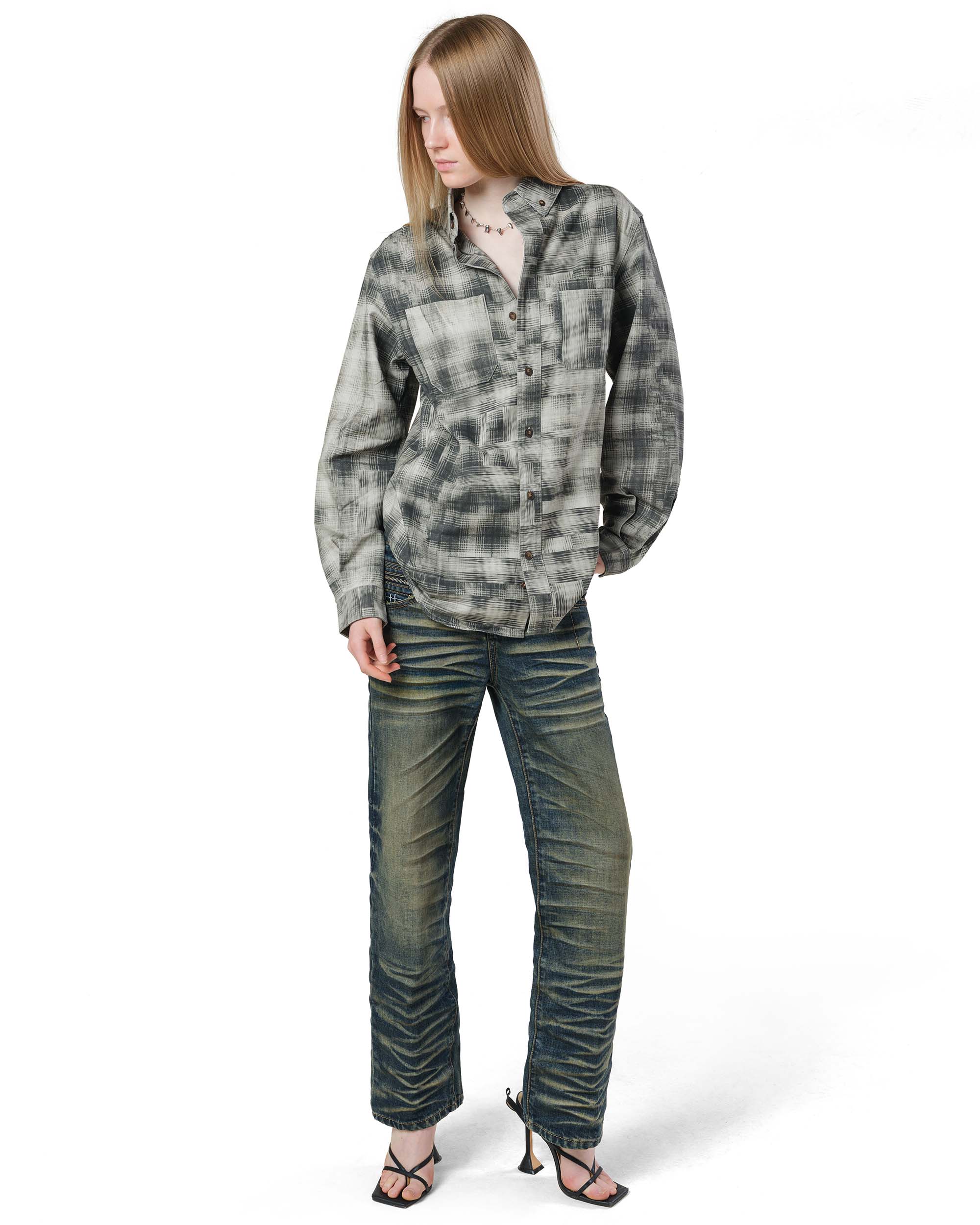 Plaid Twill Work Shirt - Image 5