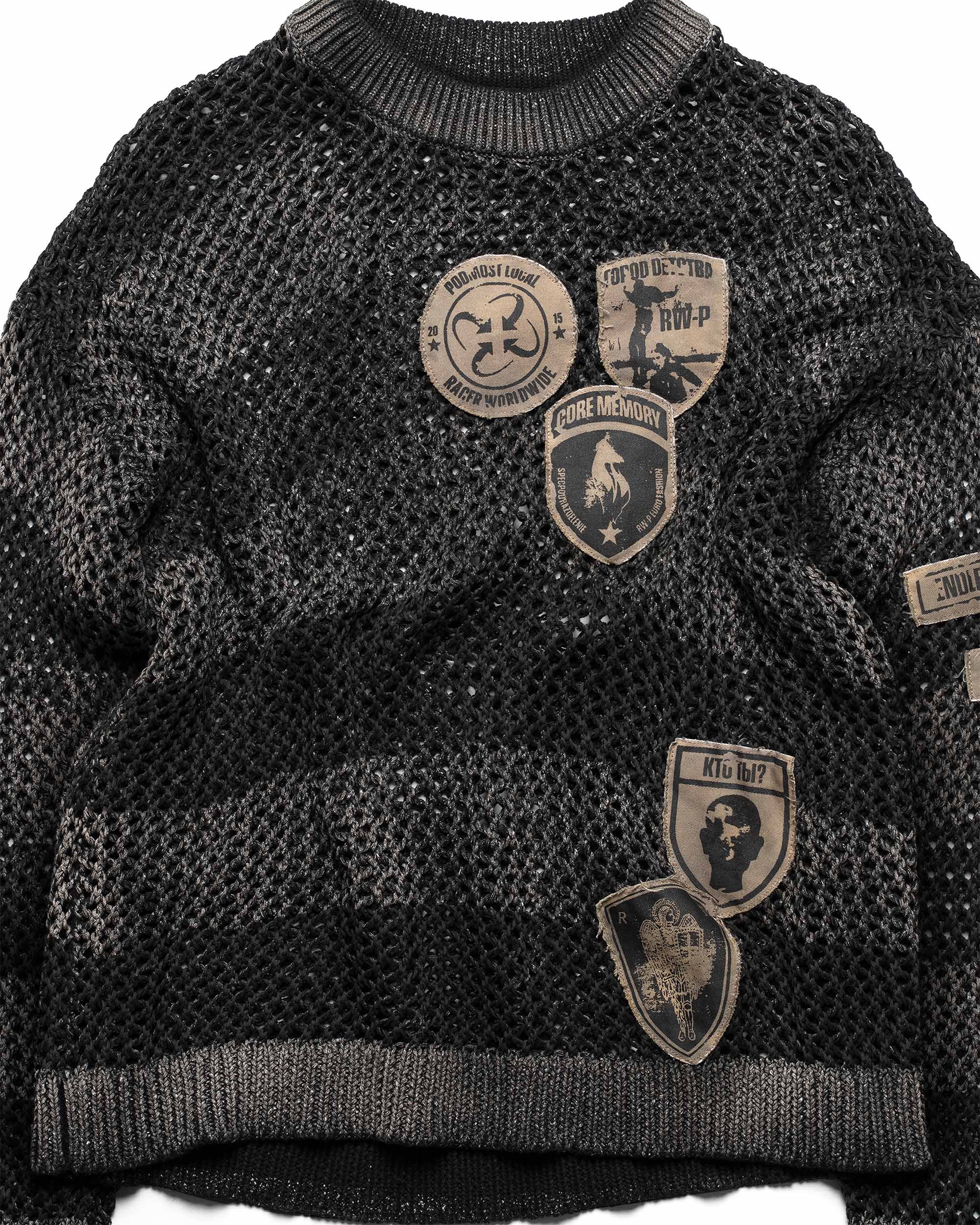 Racer x Podmost Net Sweater - Image 5