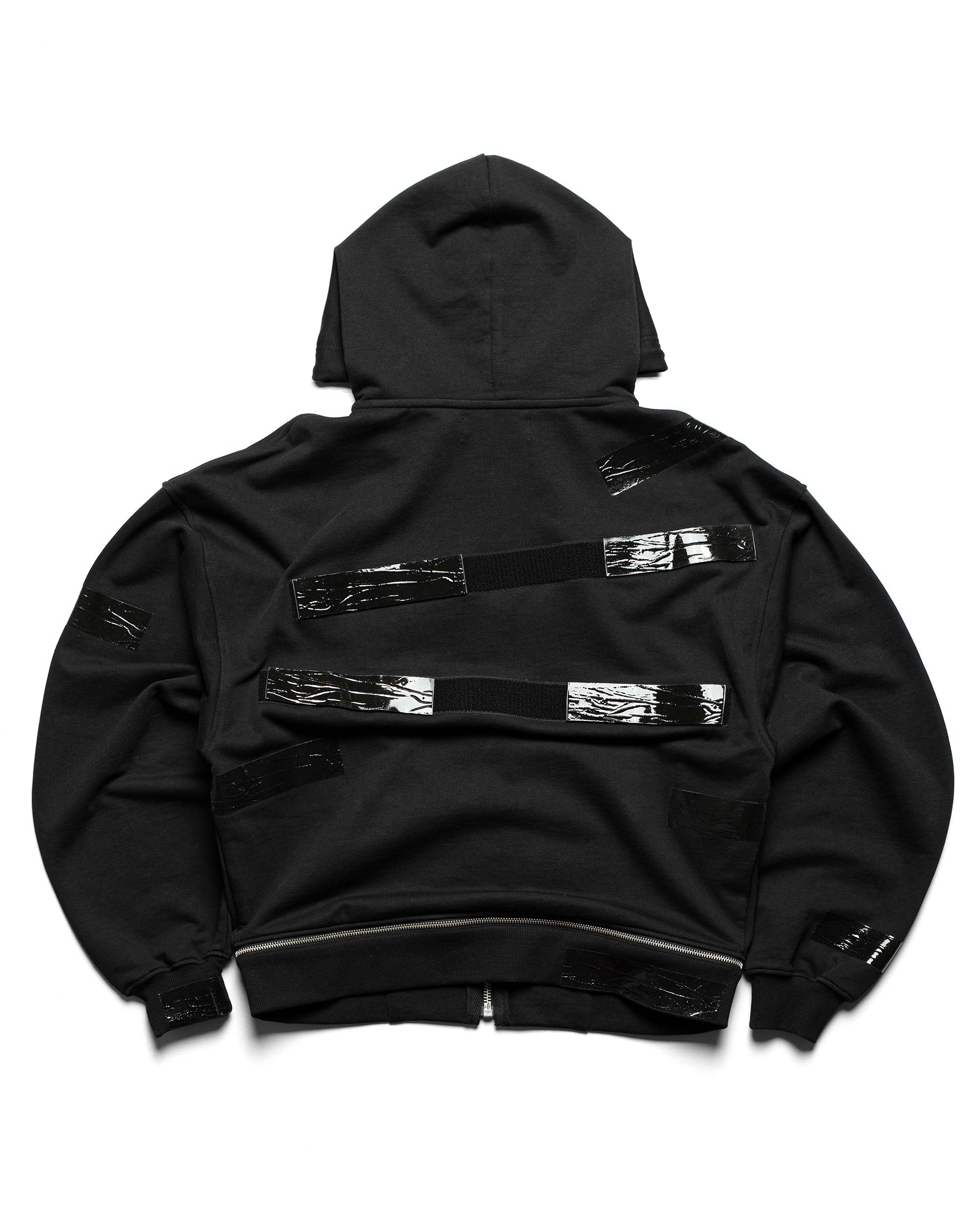 Racer x Barragán Tape Zipped Hoodie - Image 4