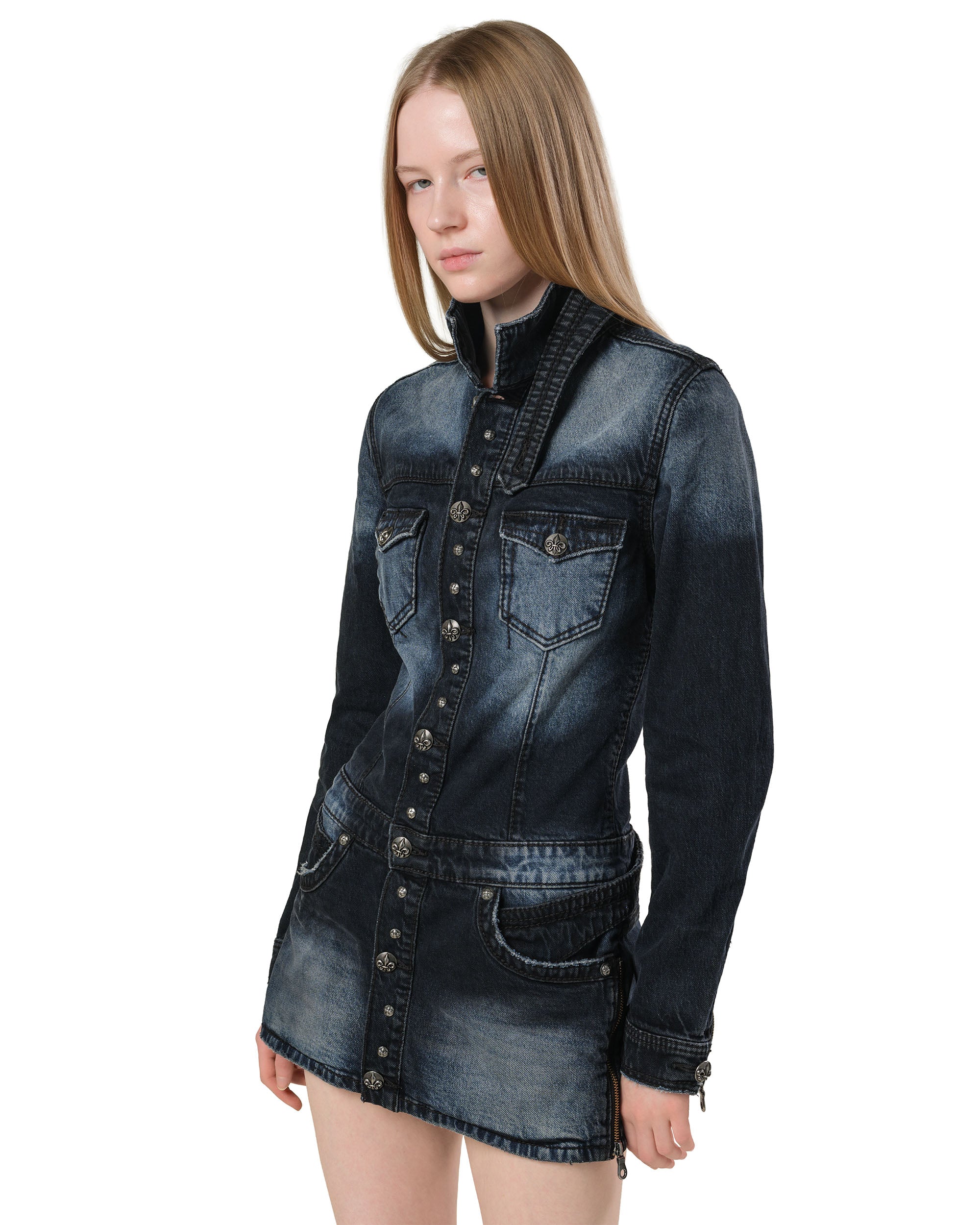Rock Revival Denim Dress - Image 6