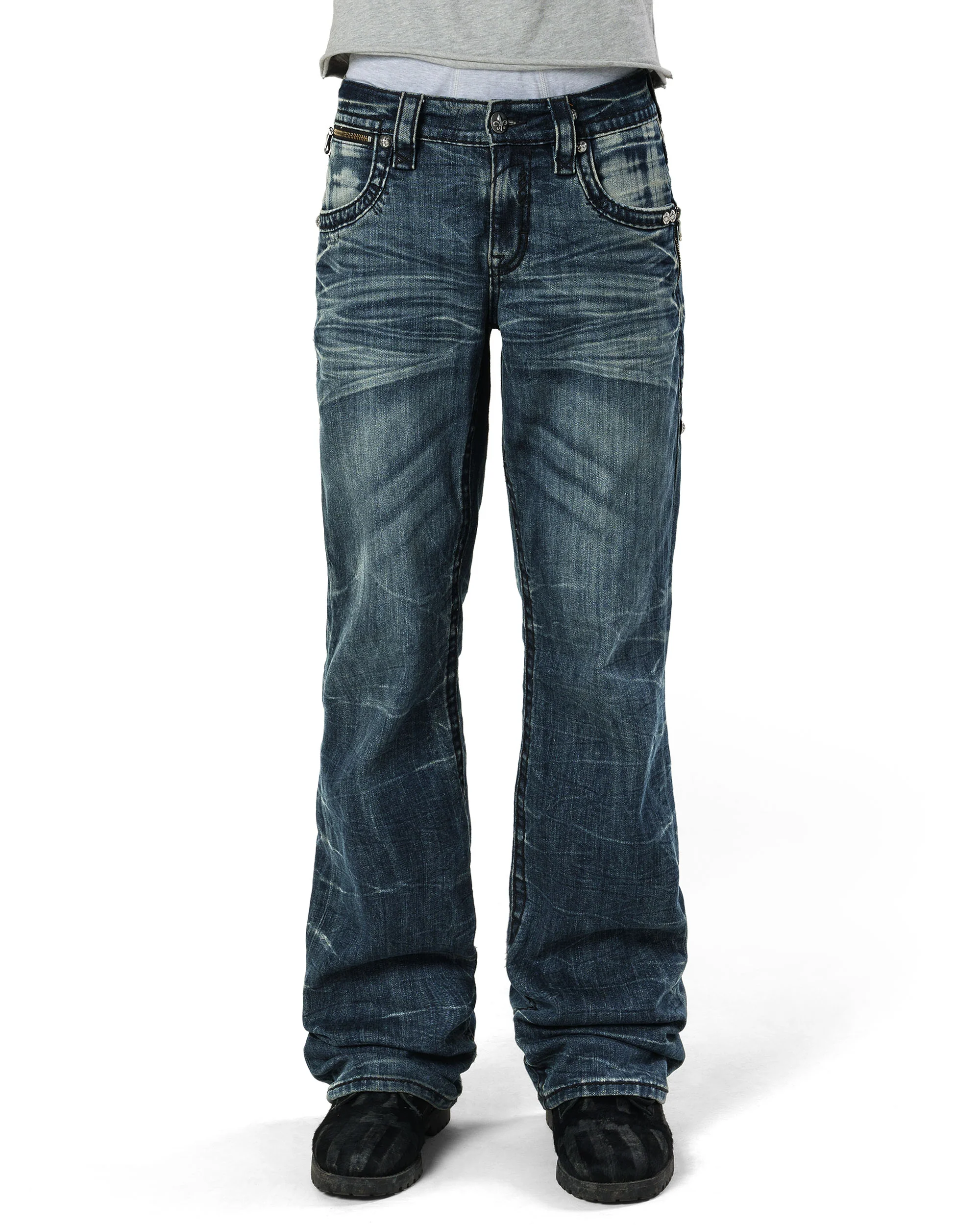 Rock Revival Dark Bootcut Denim - Image 5