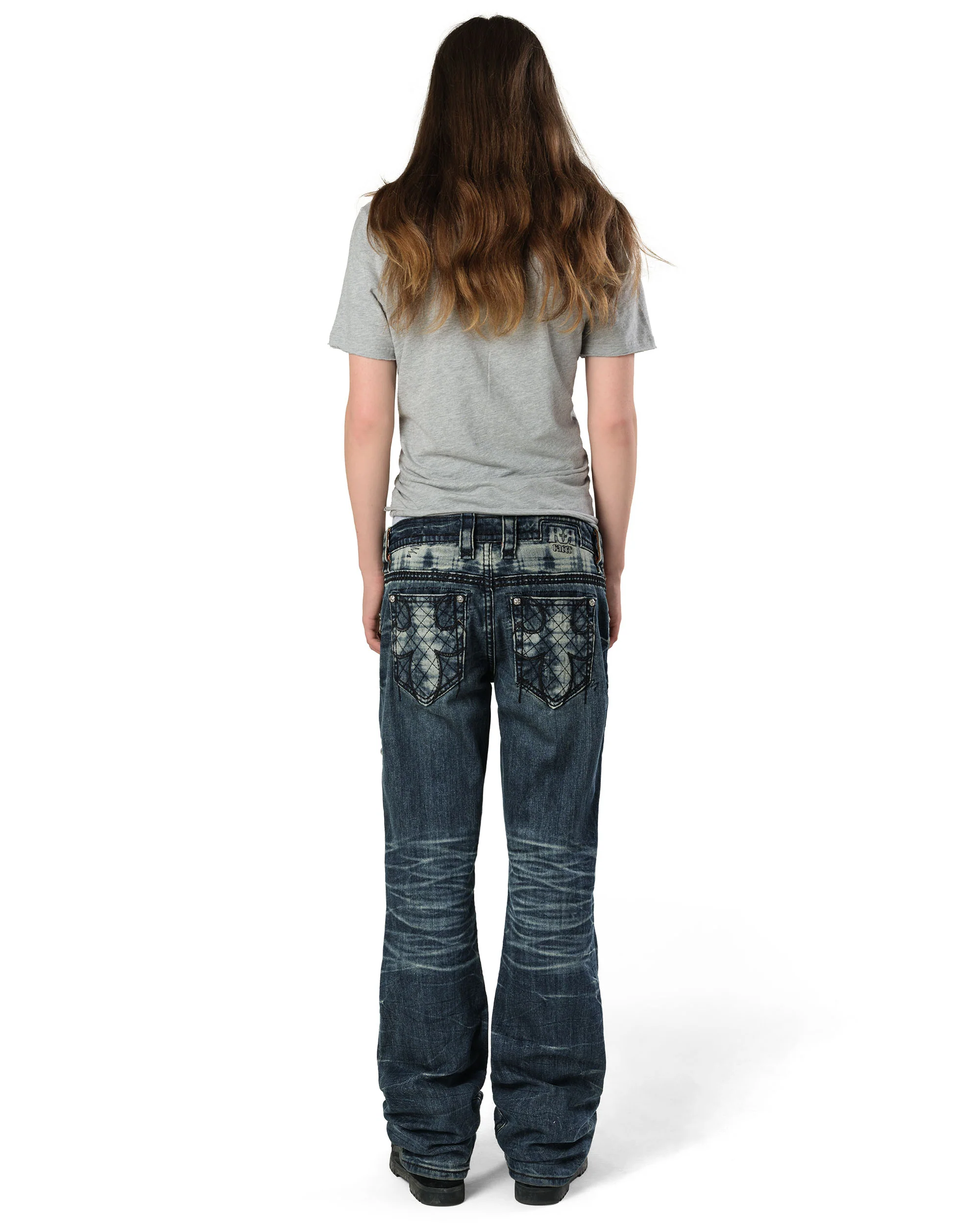 Rock Revival Dark Bootcut Denim - Image 7