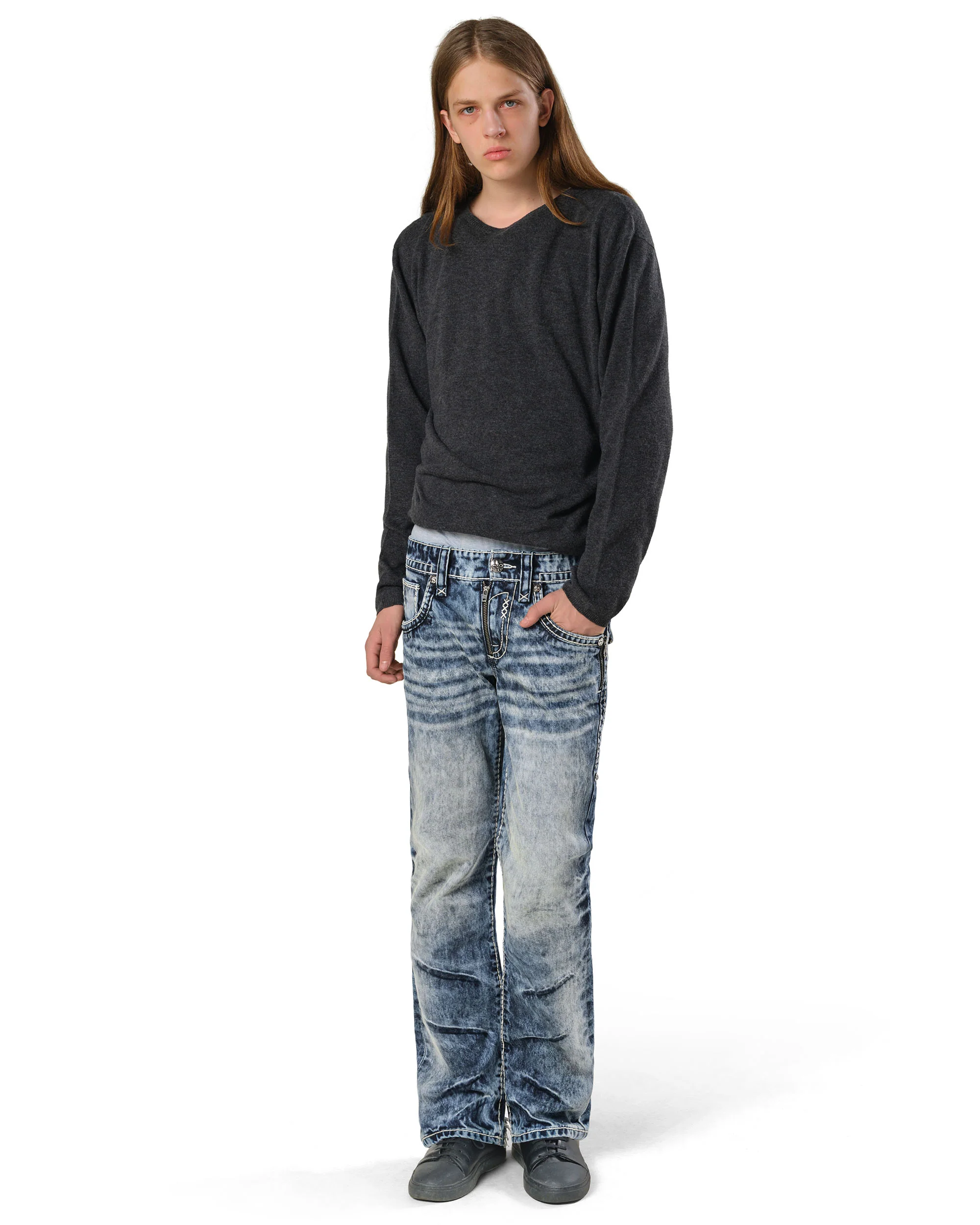 Rock Revival Bleach Slim Denim - Image 10