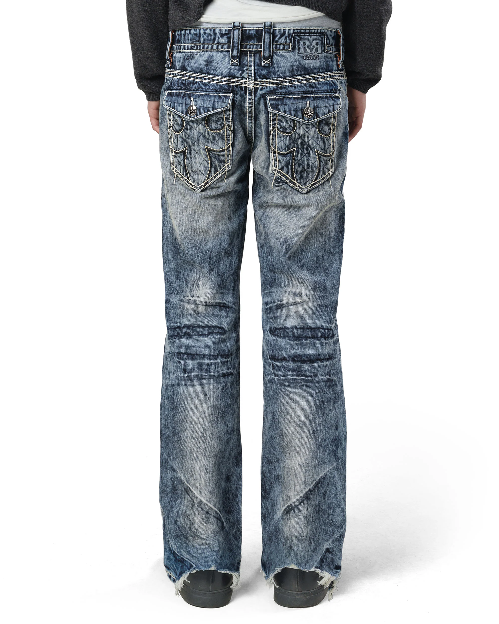 Rock Revival Bleach Slim Denim - Image 3