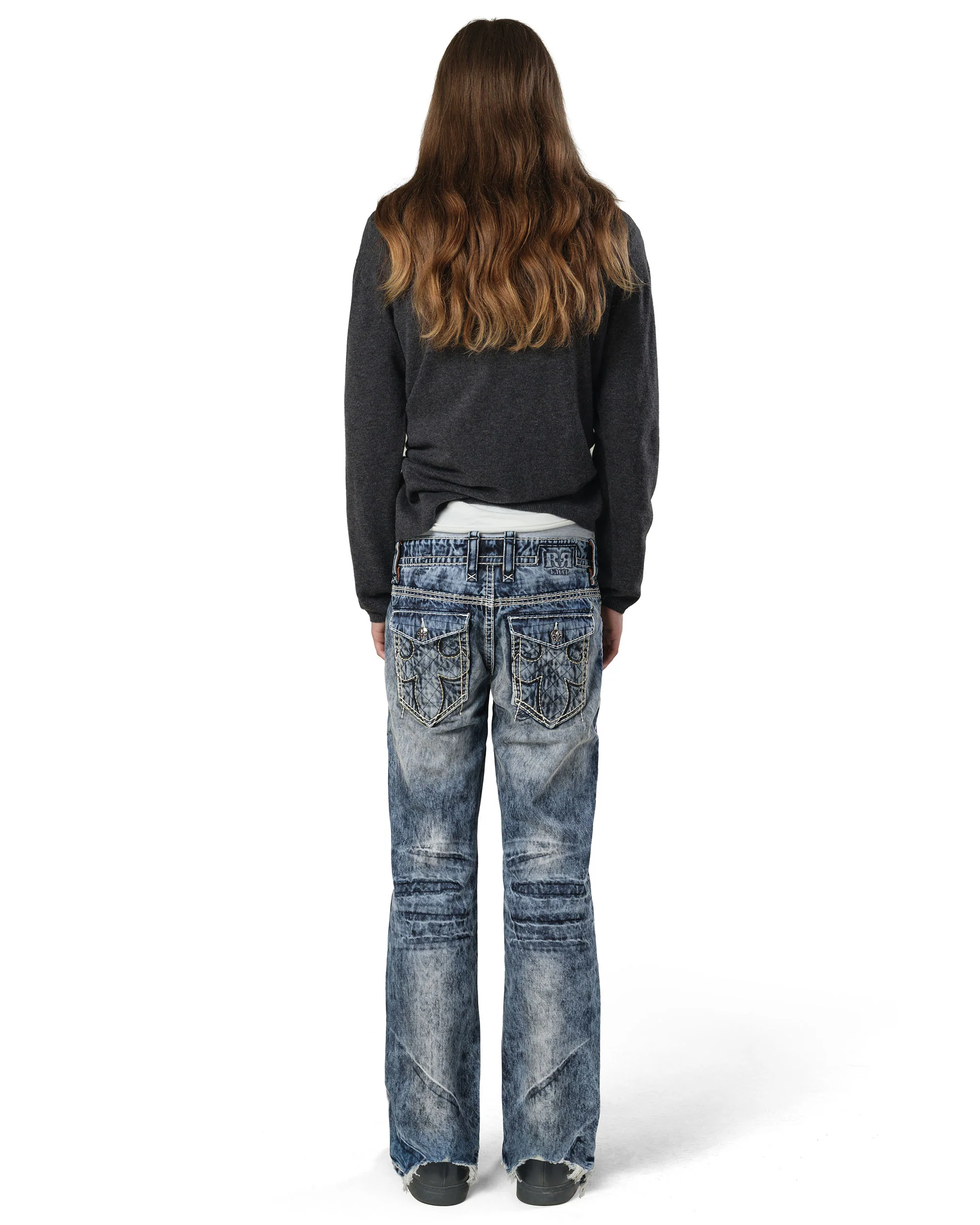 Rock Revival Bleach Slim Denim - Image 5