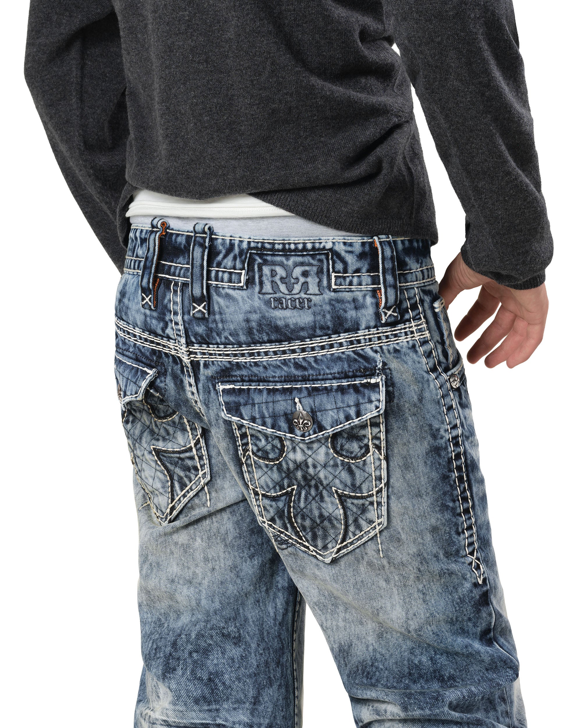 Rock Revival Bleach Slim Denim - Image 6