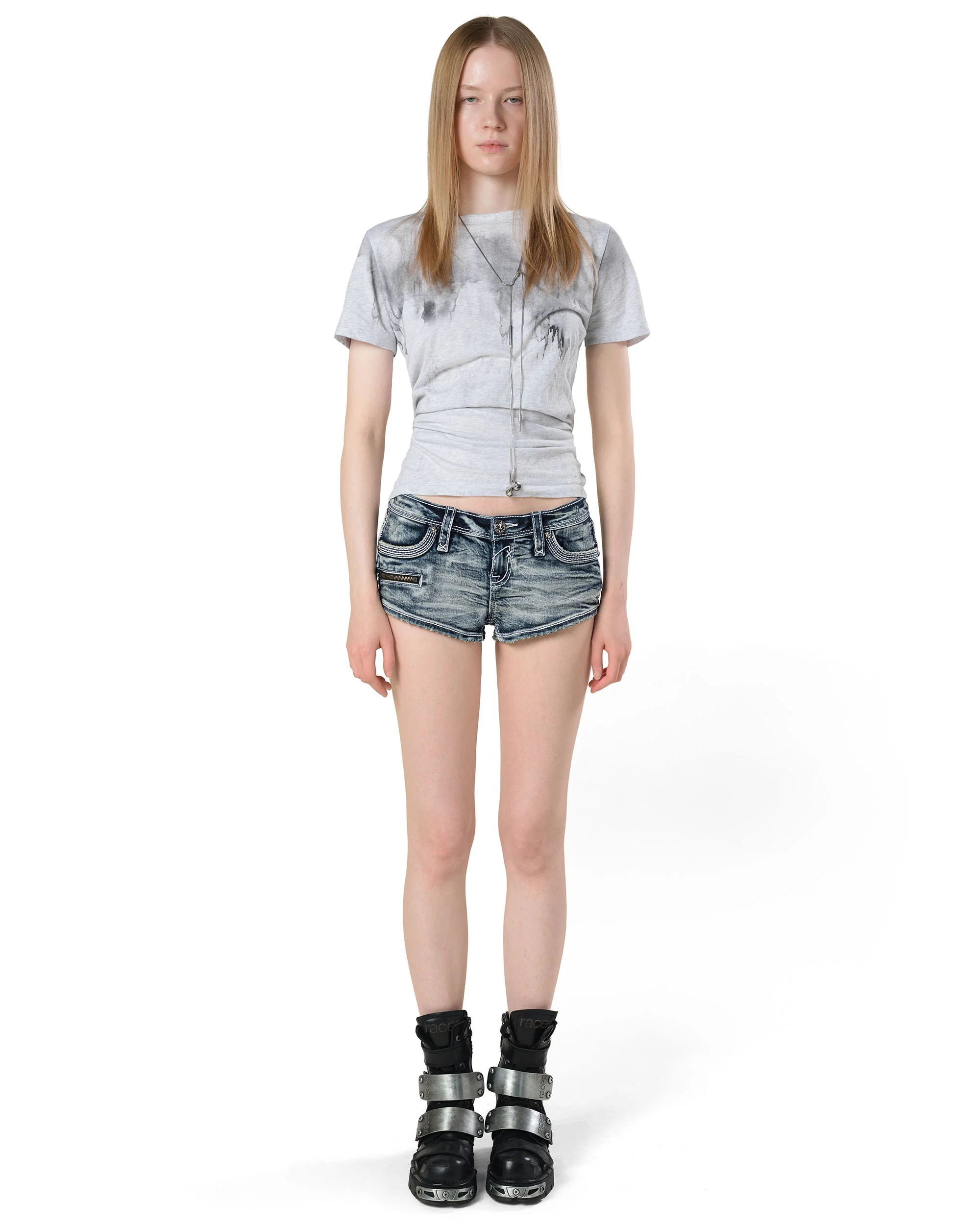 Rock Revival Denim Mini Shorts - Image 10